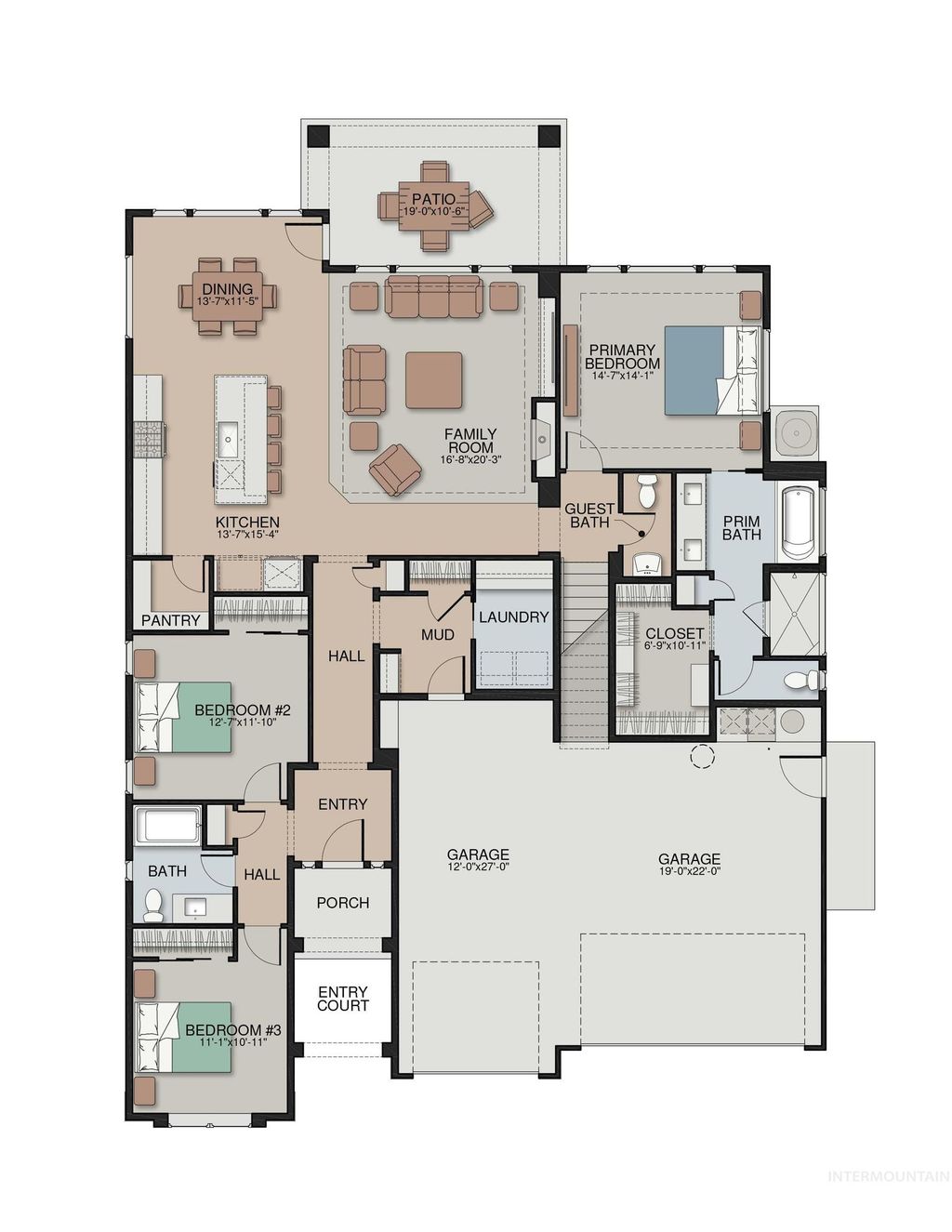 Photo of 2541 E Tenzing Dr, Meridian, ID 83642 (MLS # 98985034)