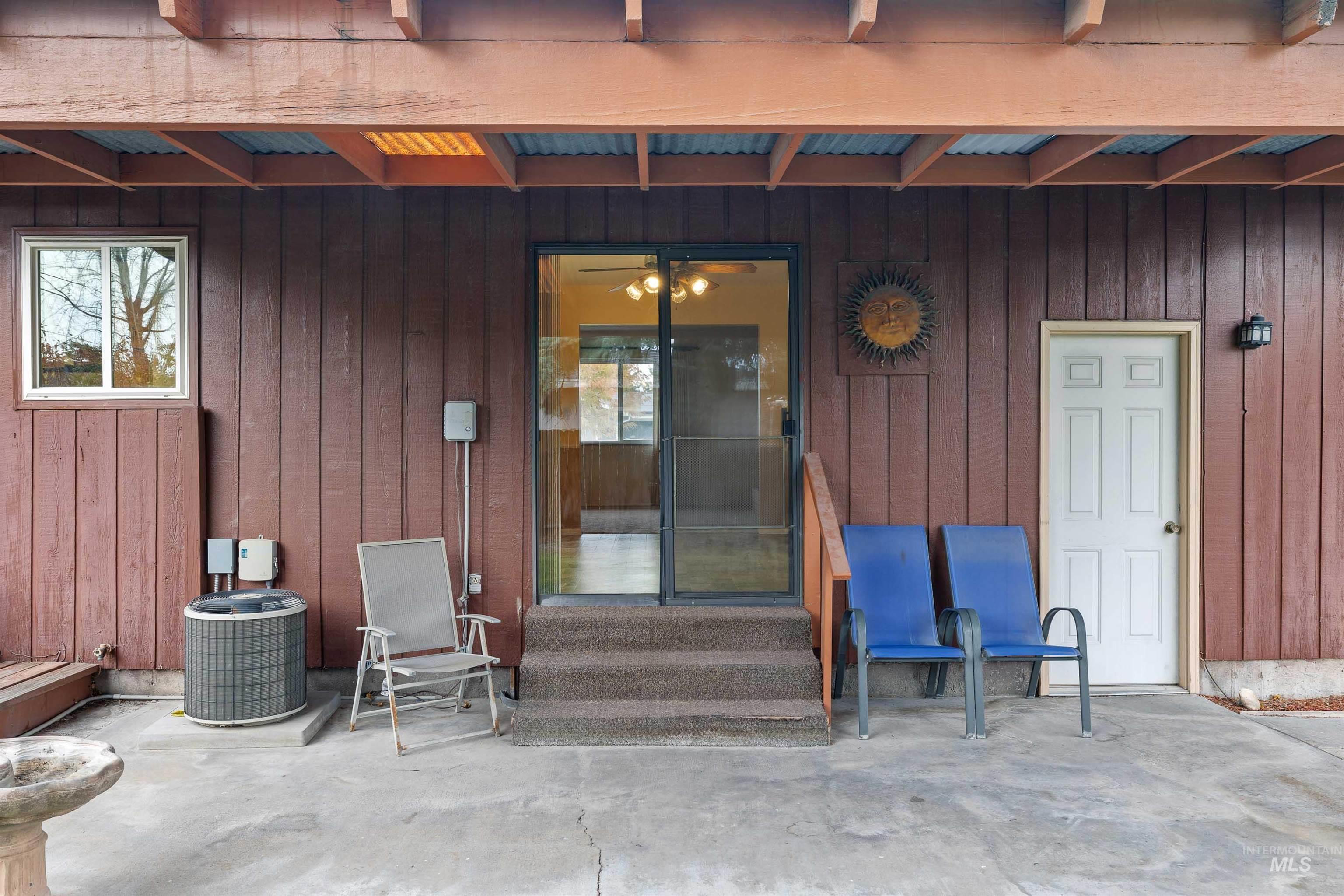 Entrance to property