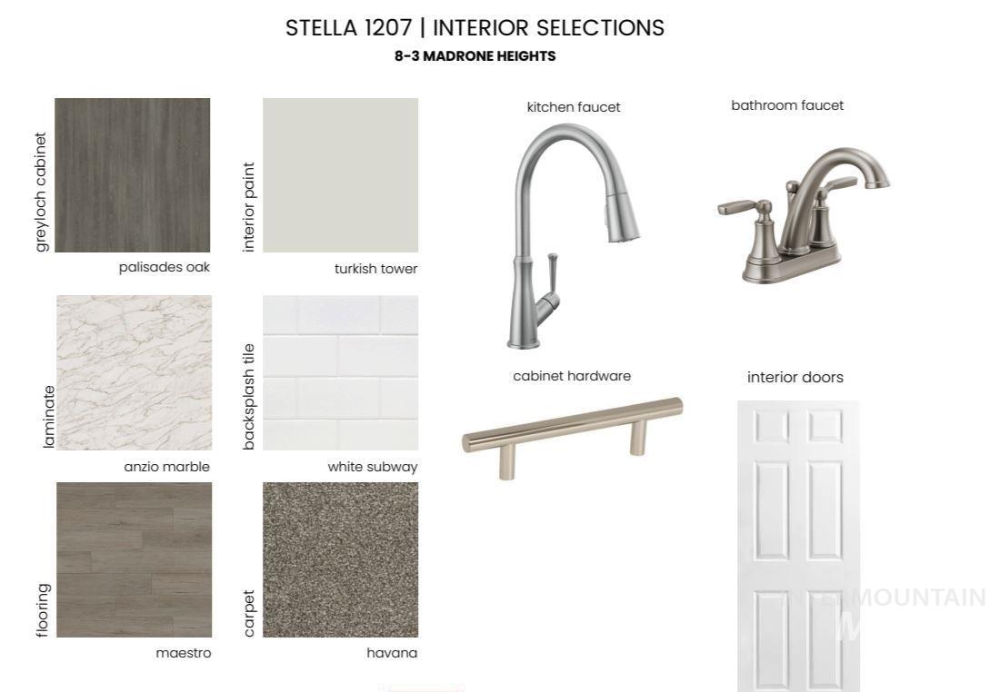 View of a document with a collage of images