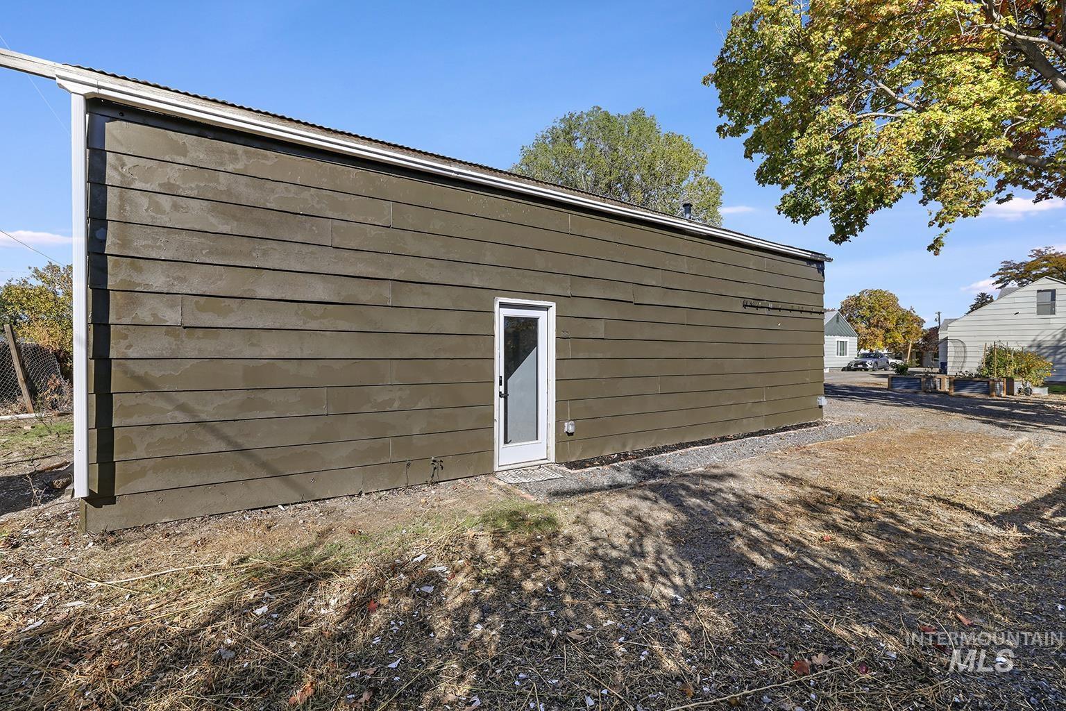 View of outdoor structure