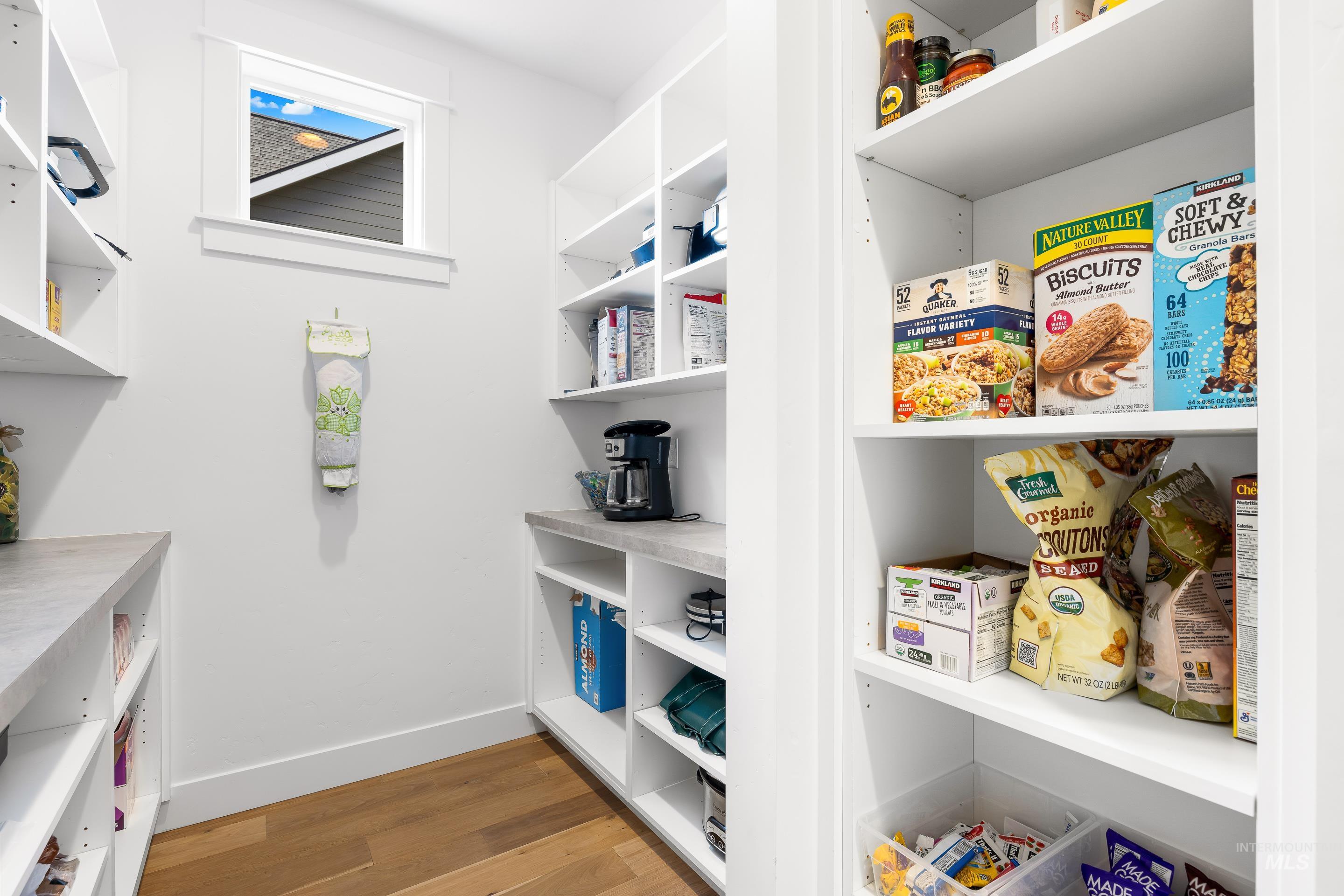 View of storage area