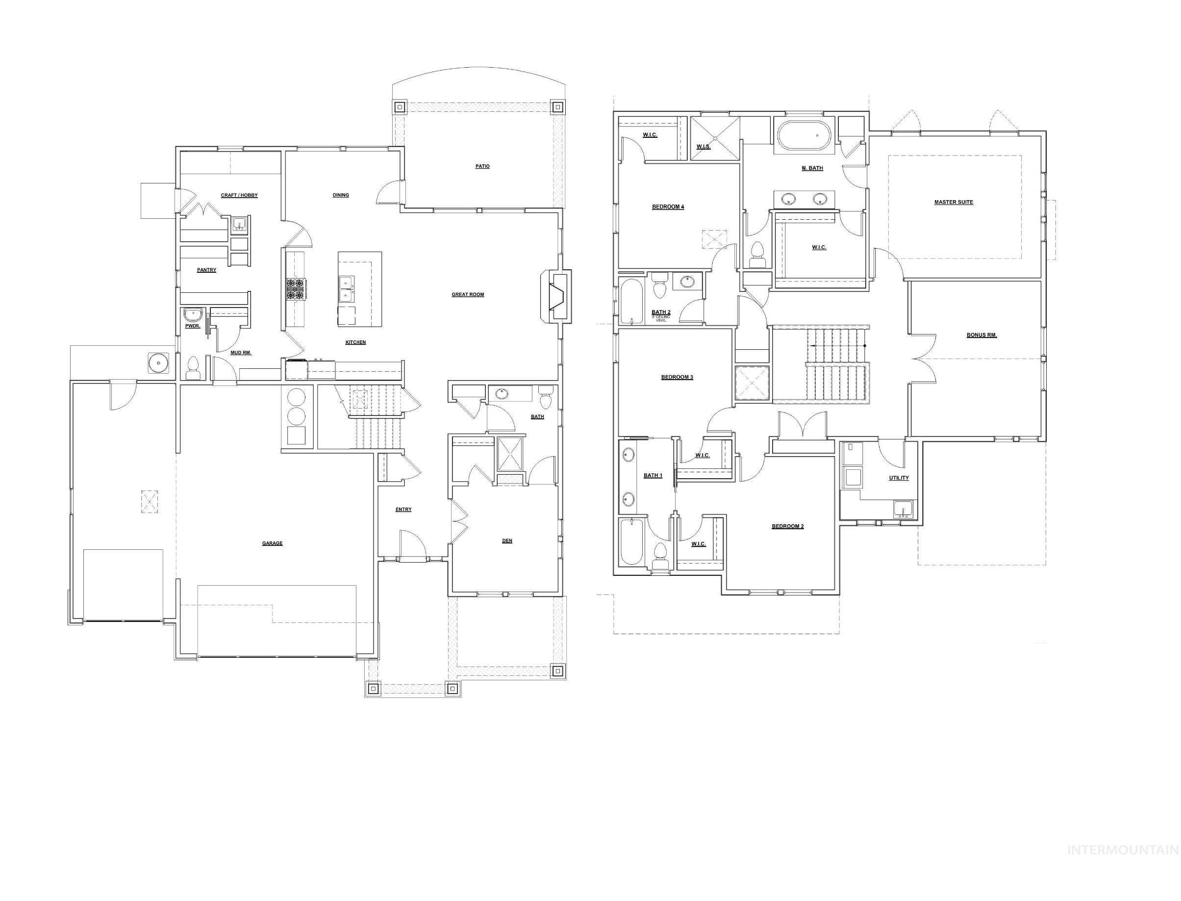 View of room layout