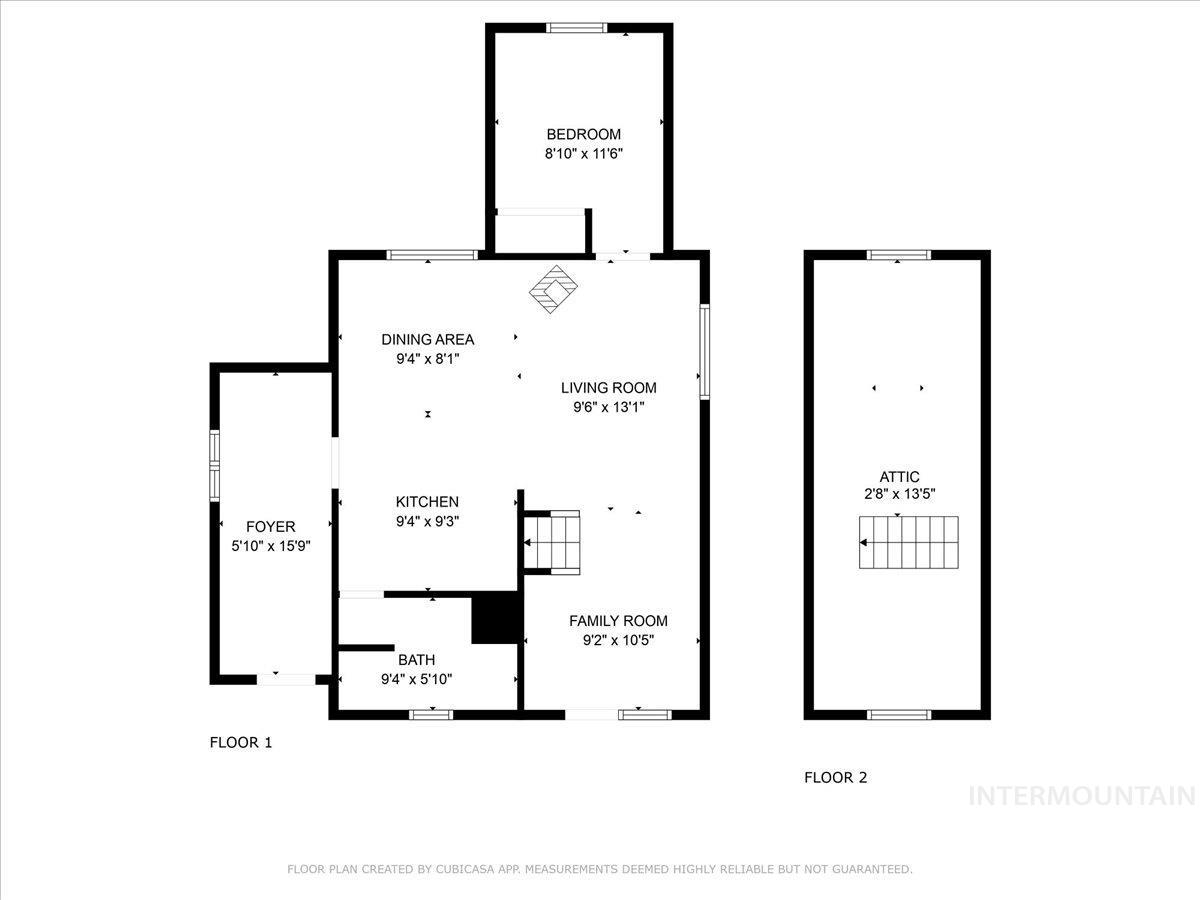View of room layout