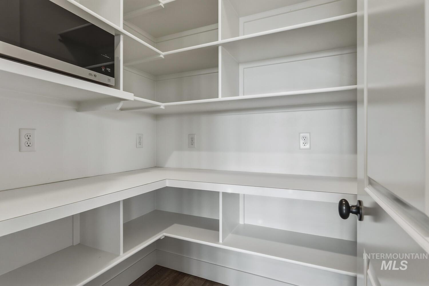 View of storage area