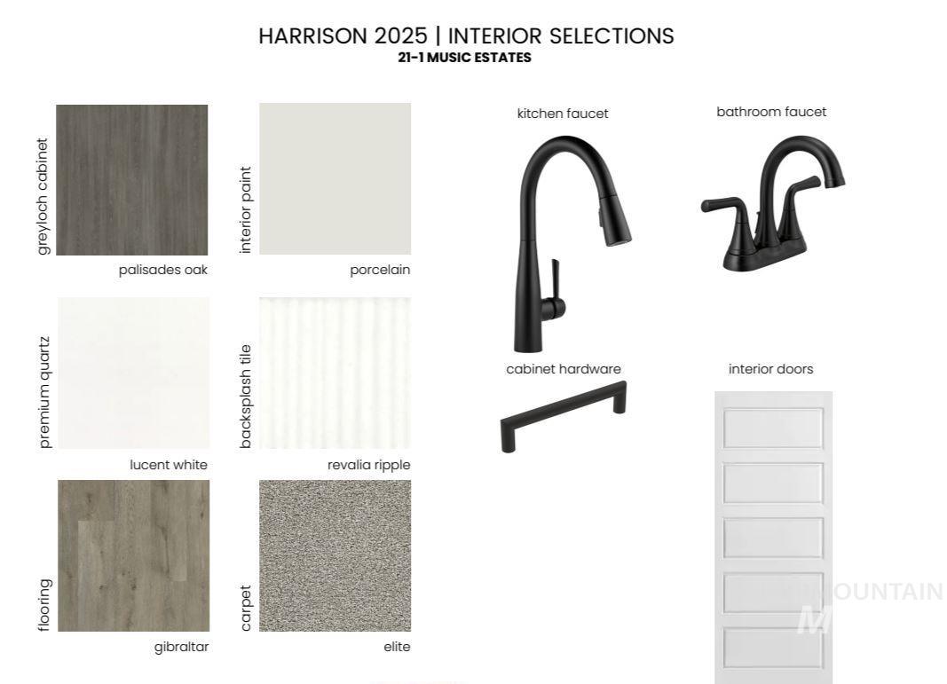 View of marketing collateral with multiple images