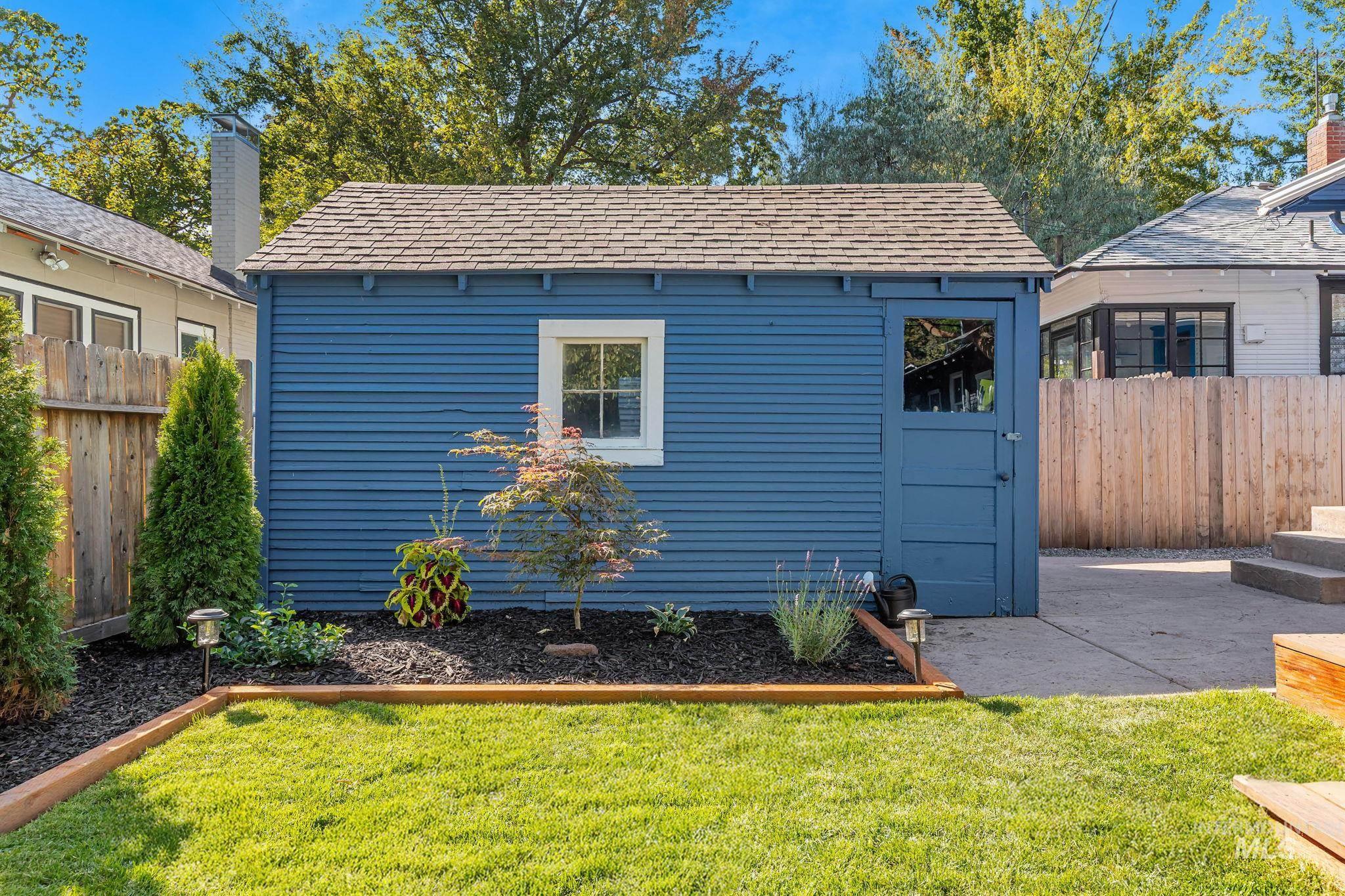 View of outdoor structure