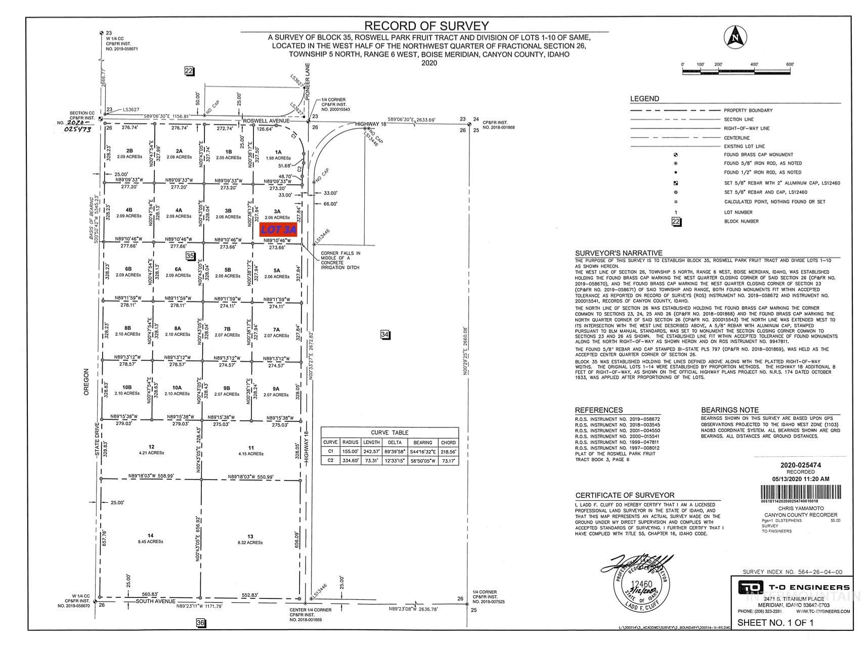 TBD Drum Lane Lot 3a, Parma, Idaho image 1