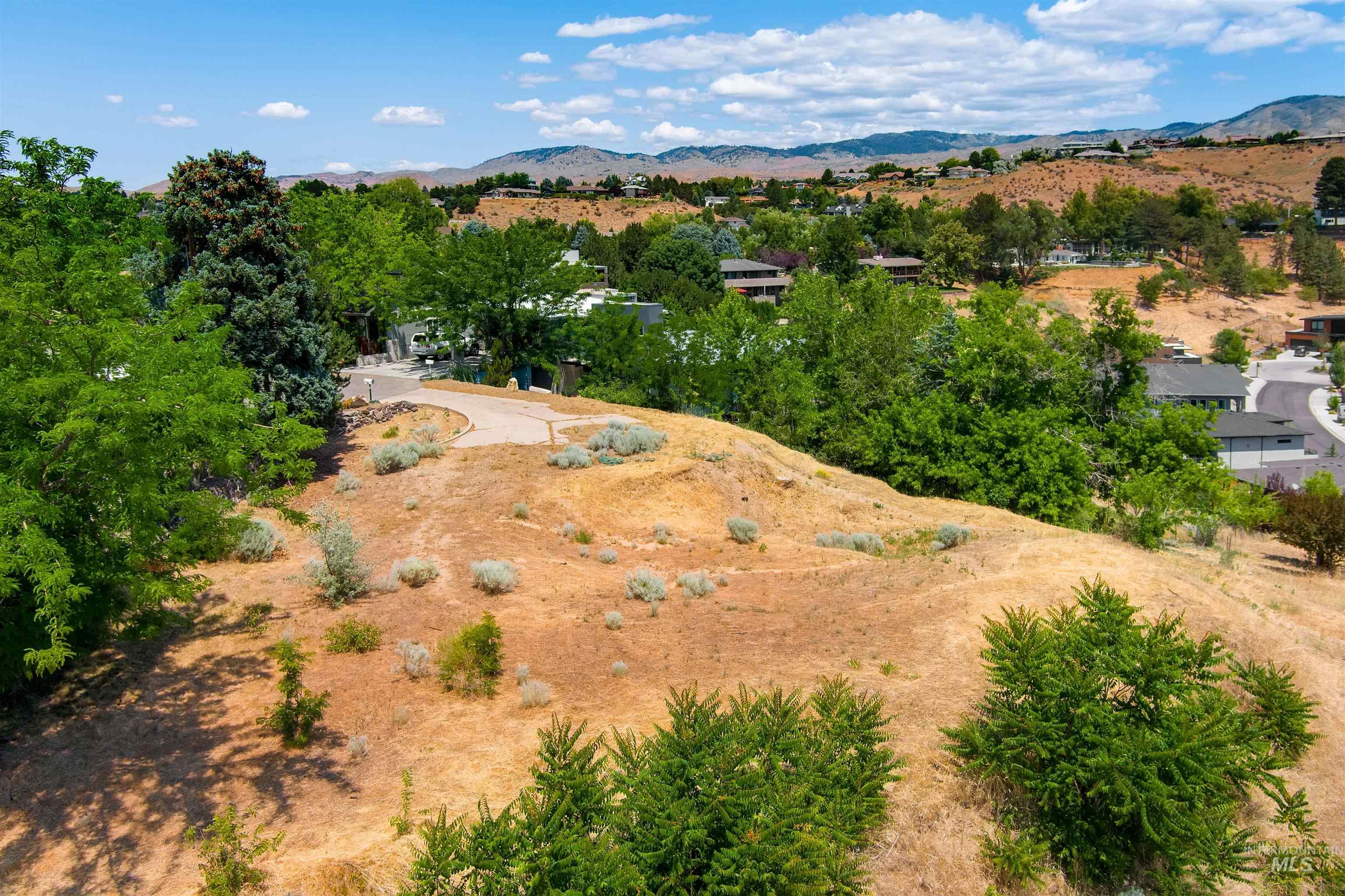 Bird's eye view of mountains