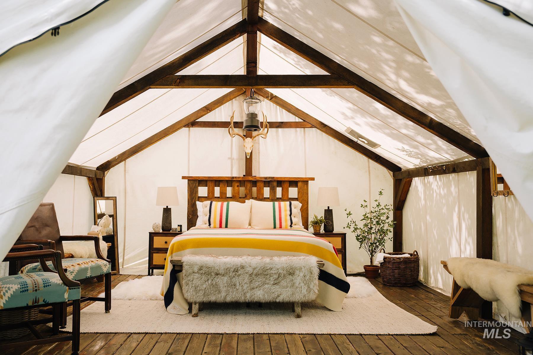 Bedroom featuring hardwood / wood-style floors