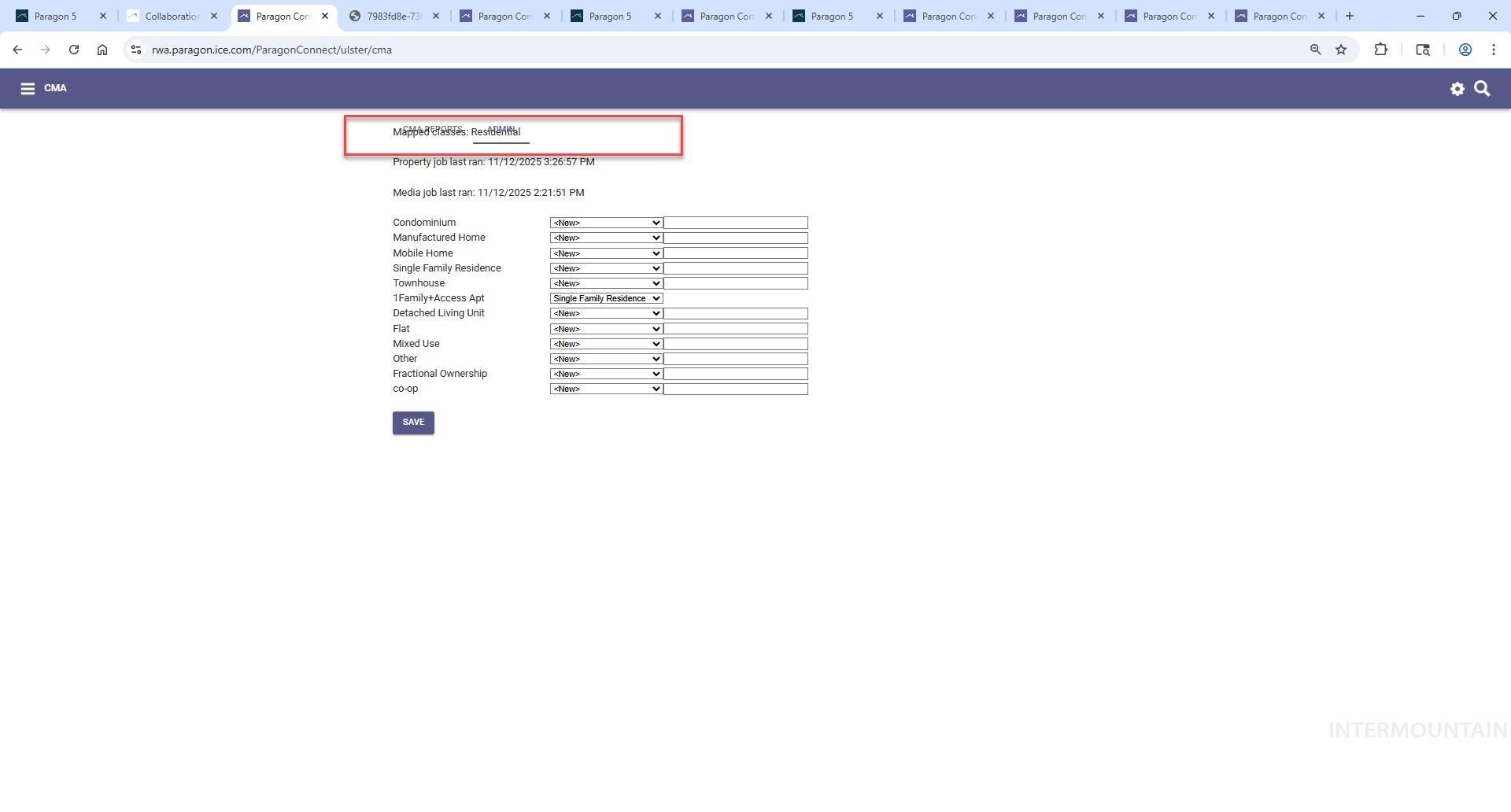 View of miscellaneous listing collateral