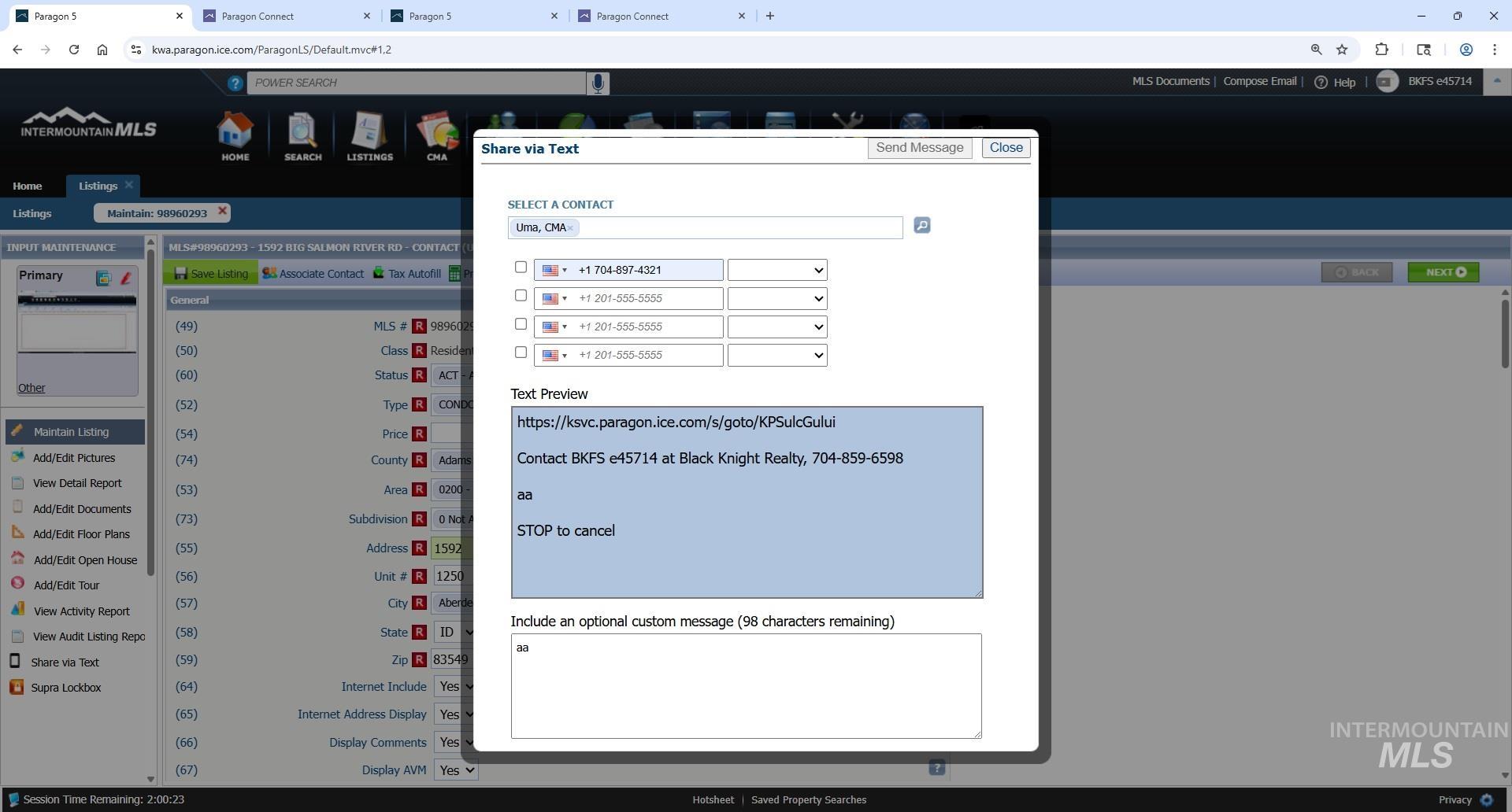 View of miscellaneous property collateral