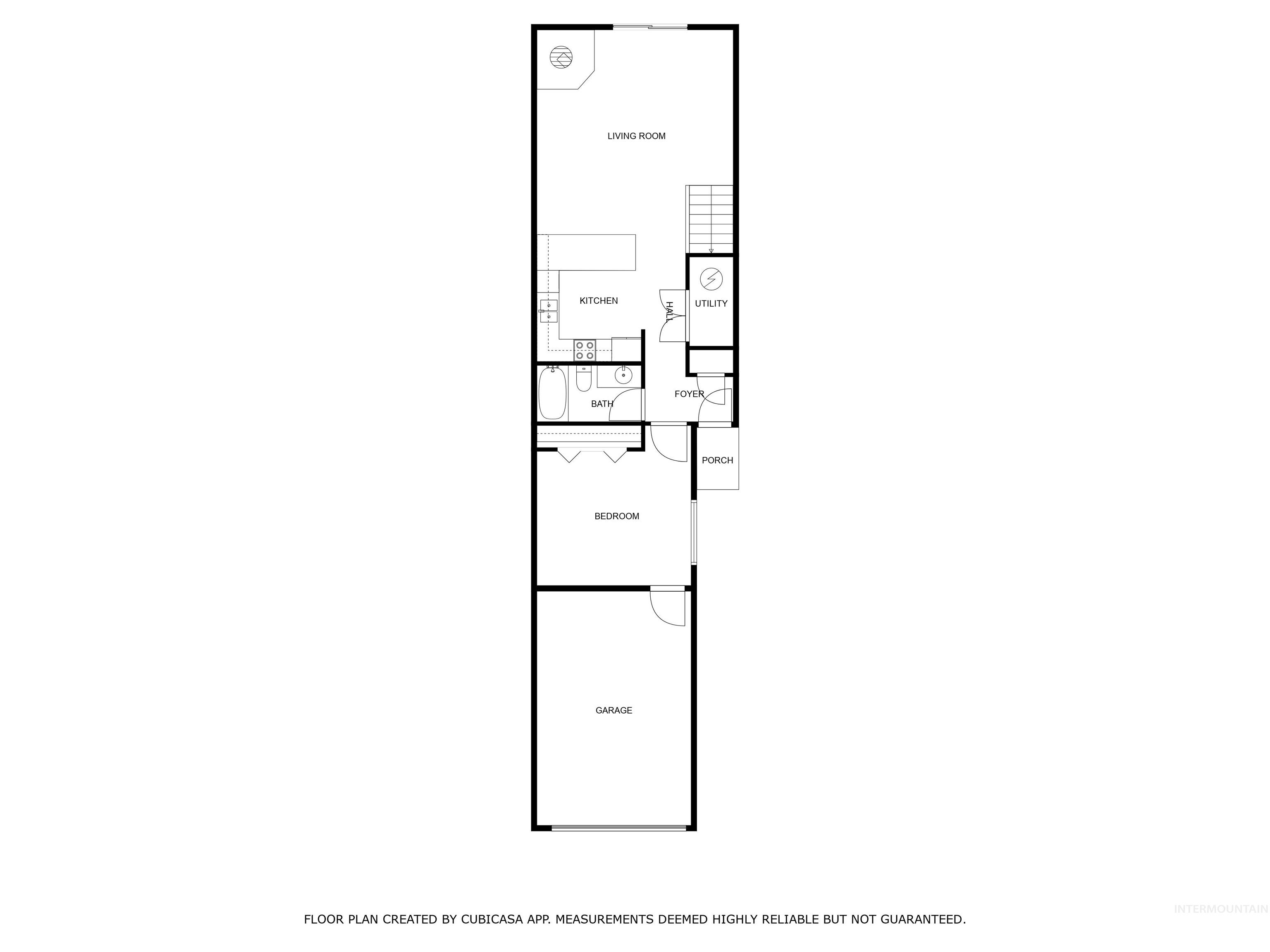View of floor plan / room layout