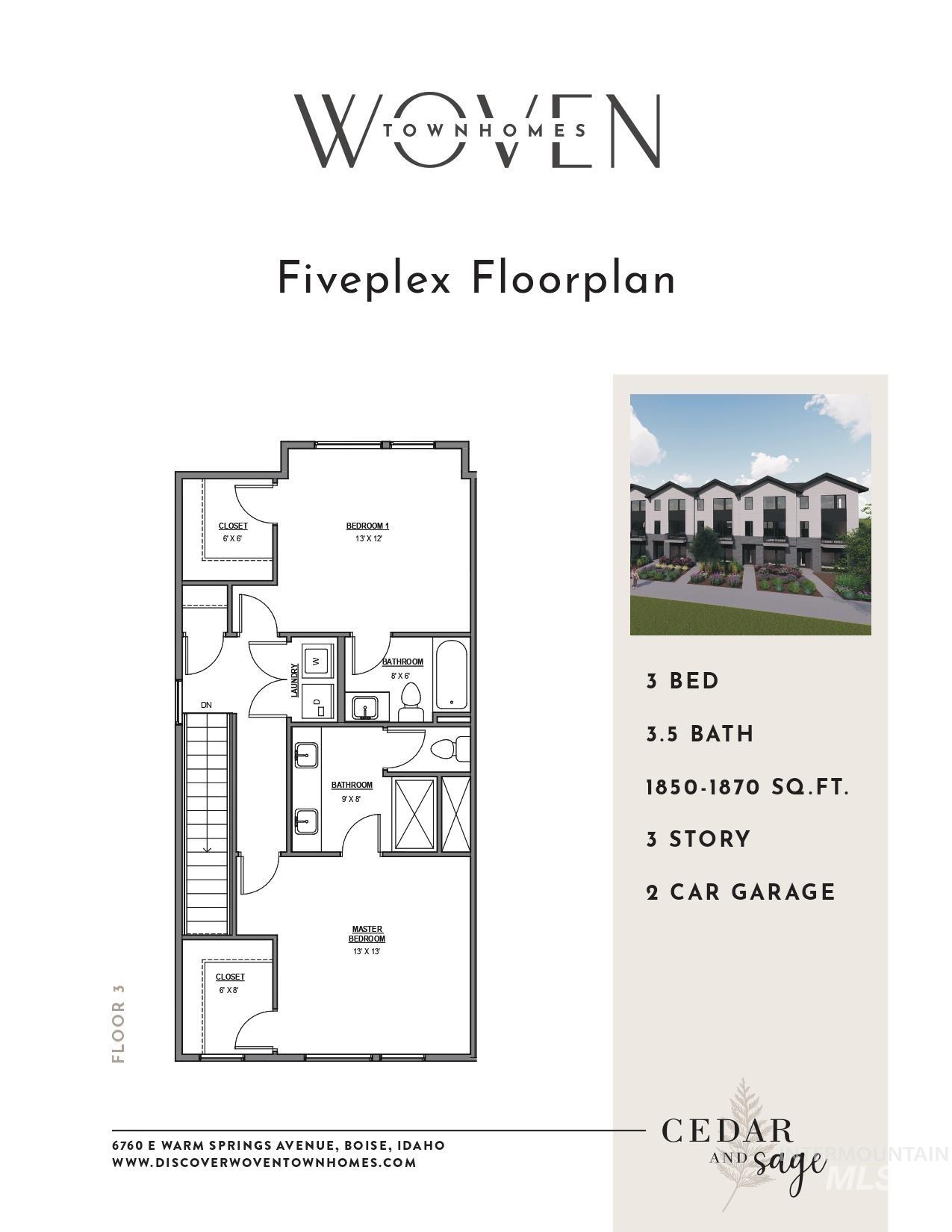 View of floor plan / room layout