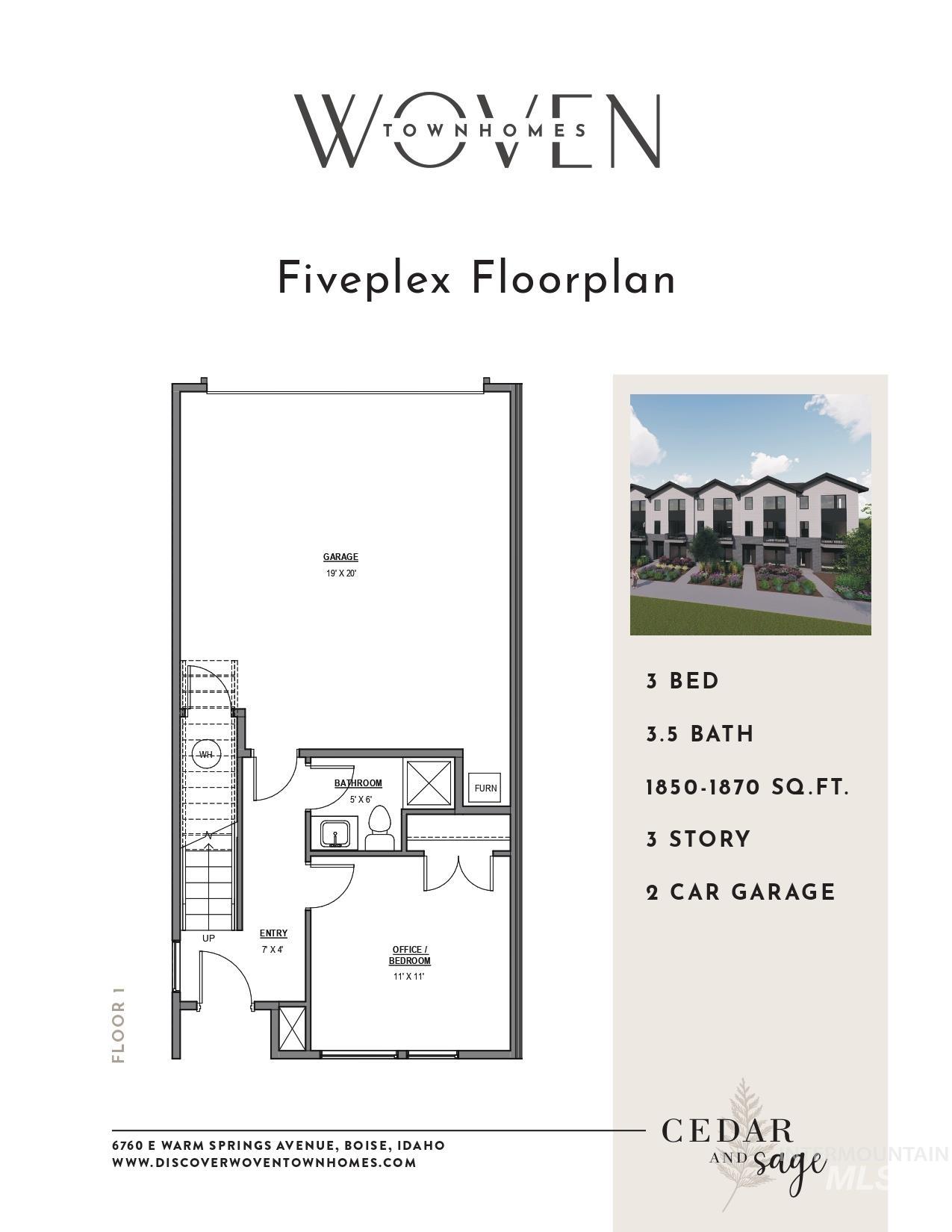 View of home floor plan