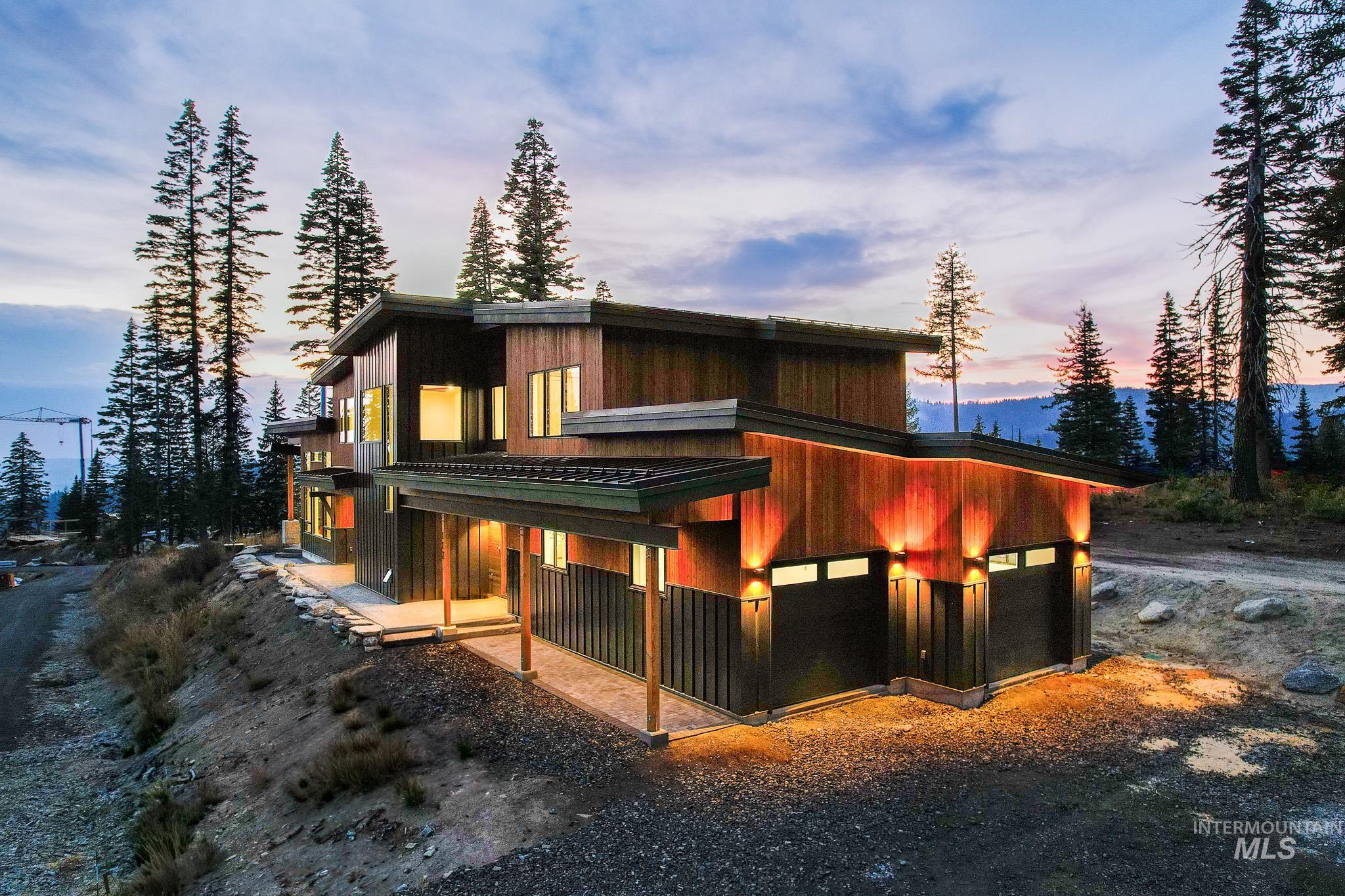 Rear view of property