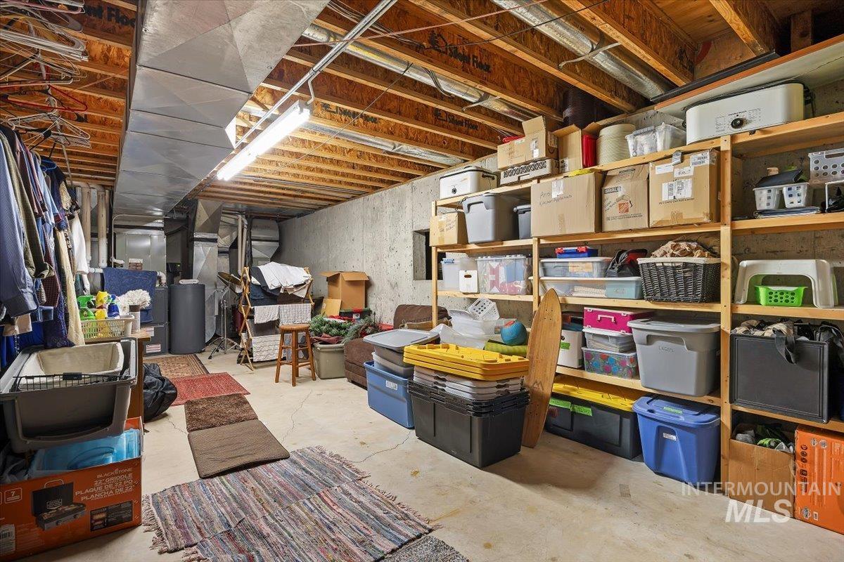 View of storage room