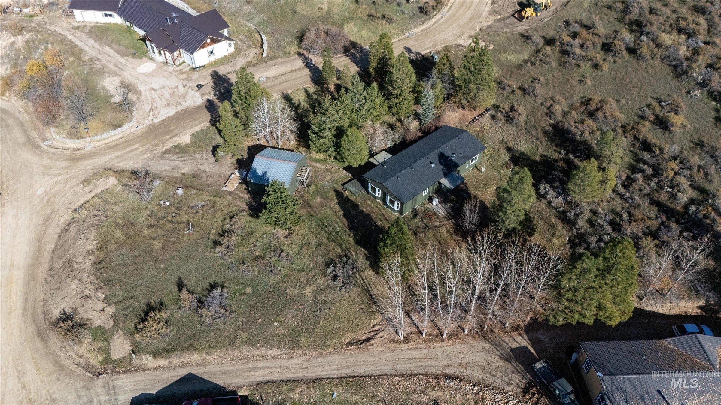 Aerial overview of property's location
