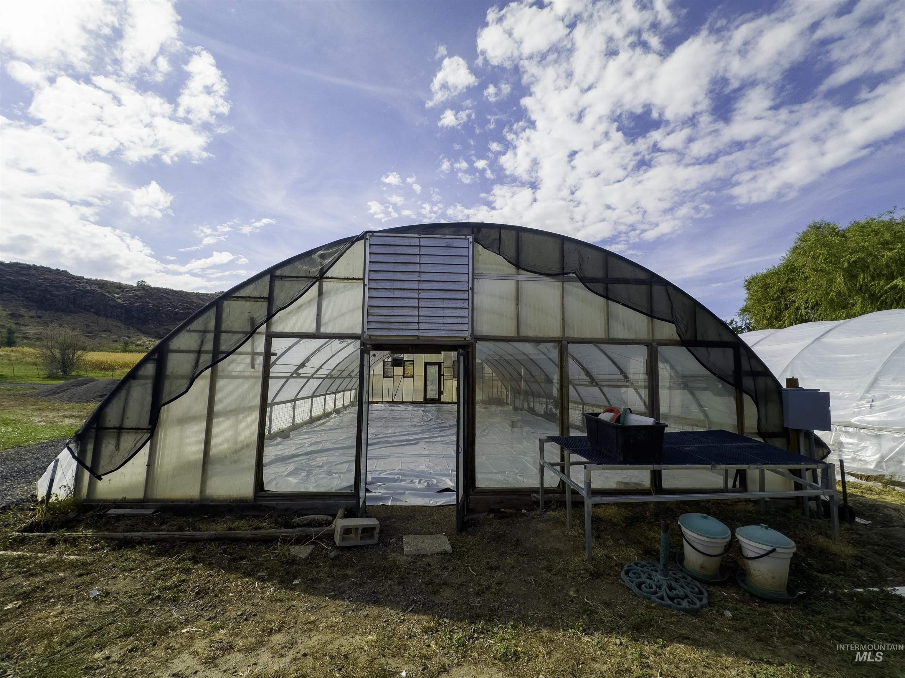 View of greenhouse