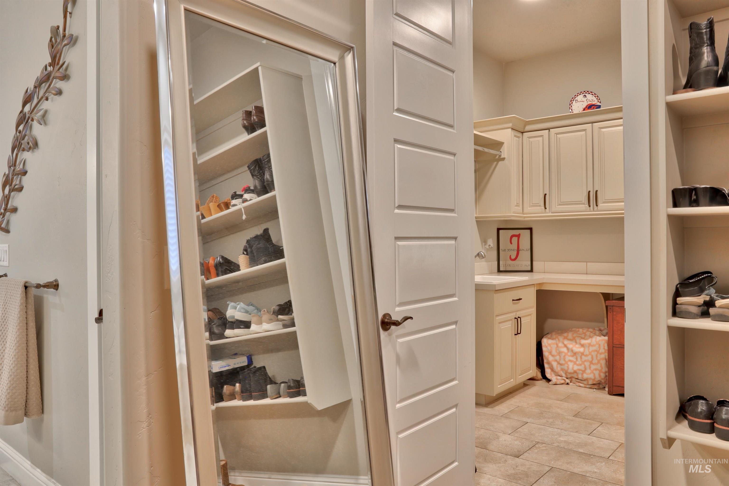 View of storage area