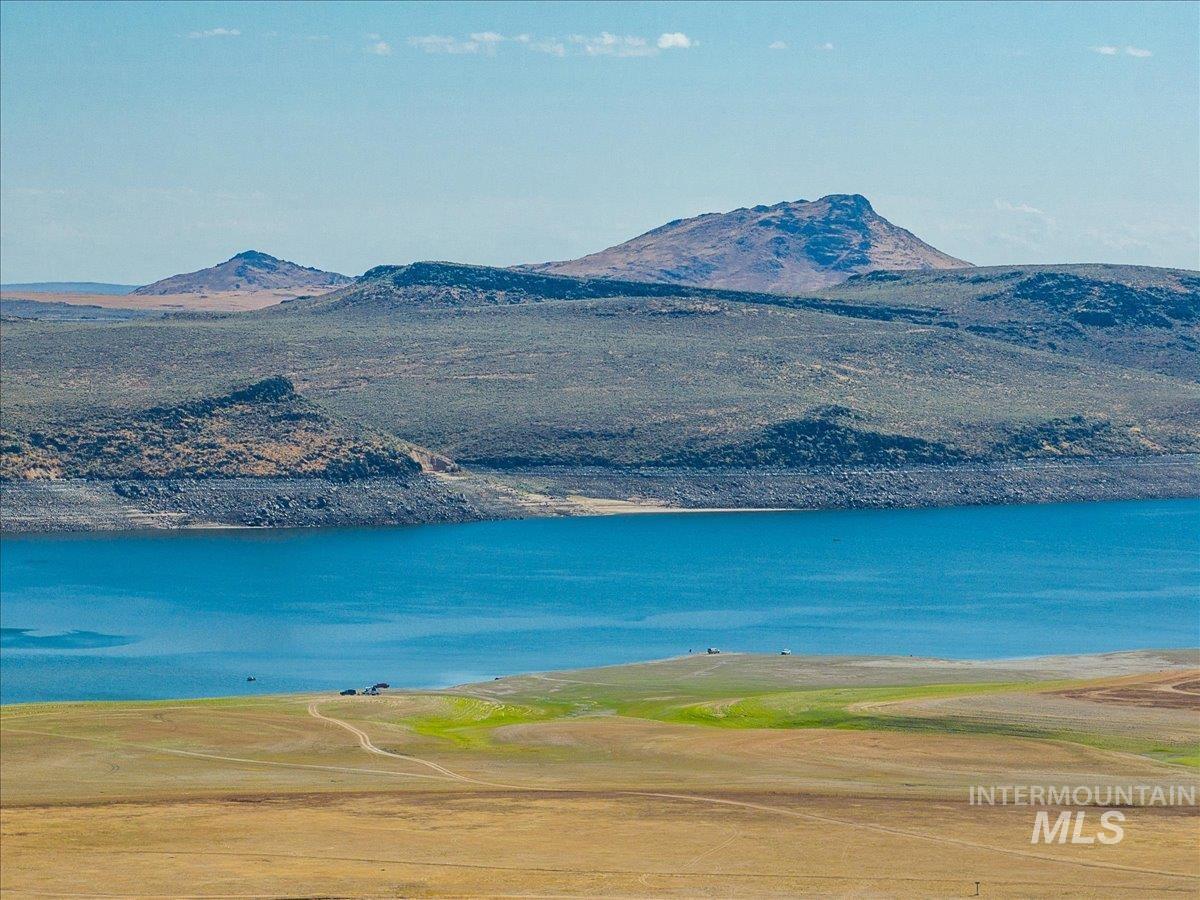 Water view featuring a mountain backdrop