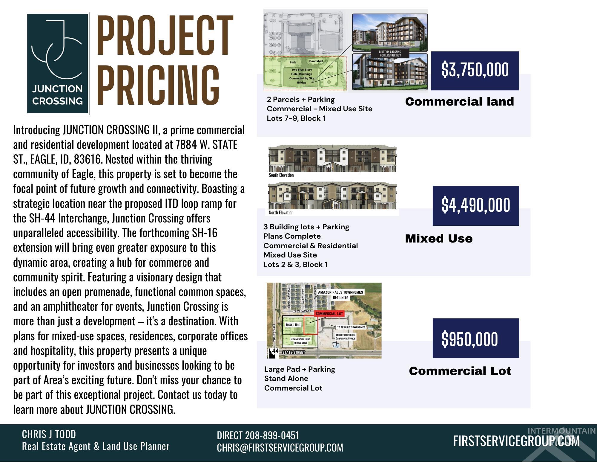 View of marketing collateral with multiple images