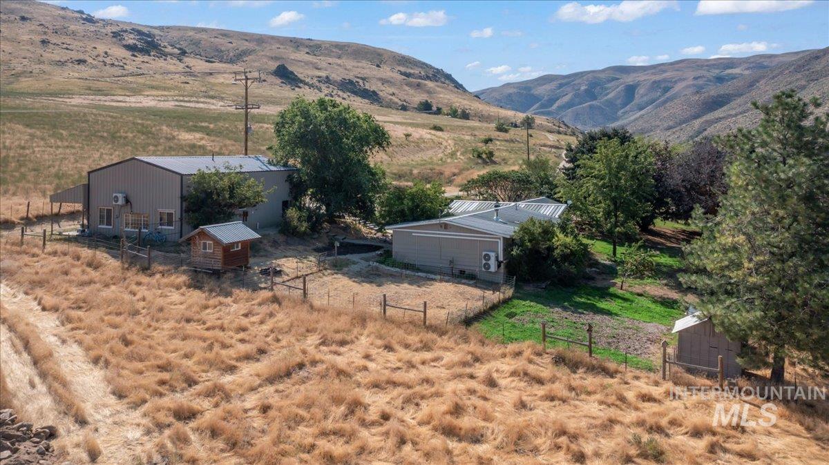 Mountain view featuring rural landscape