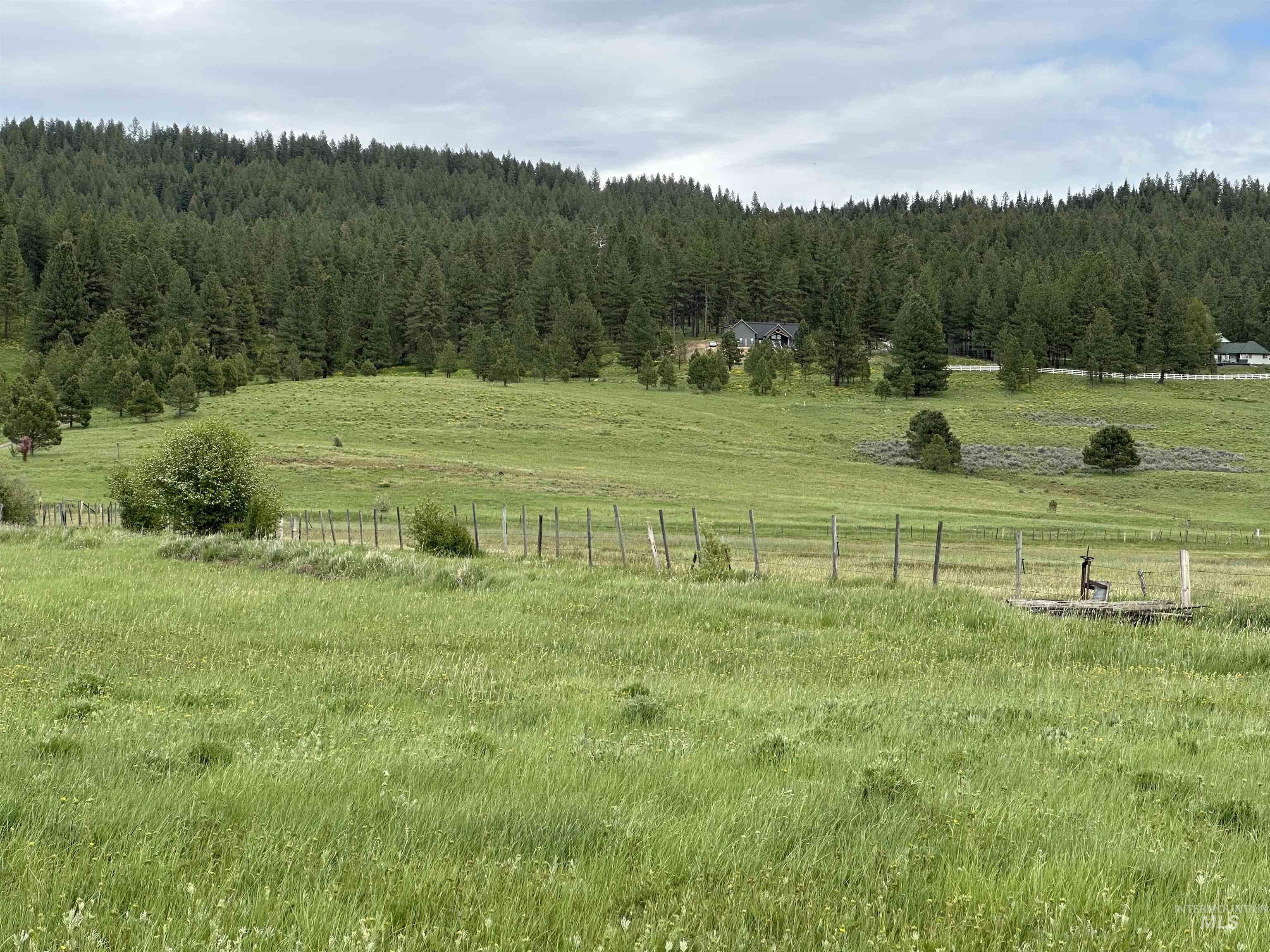 View of tree filled area with a view of countryside