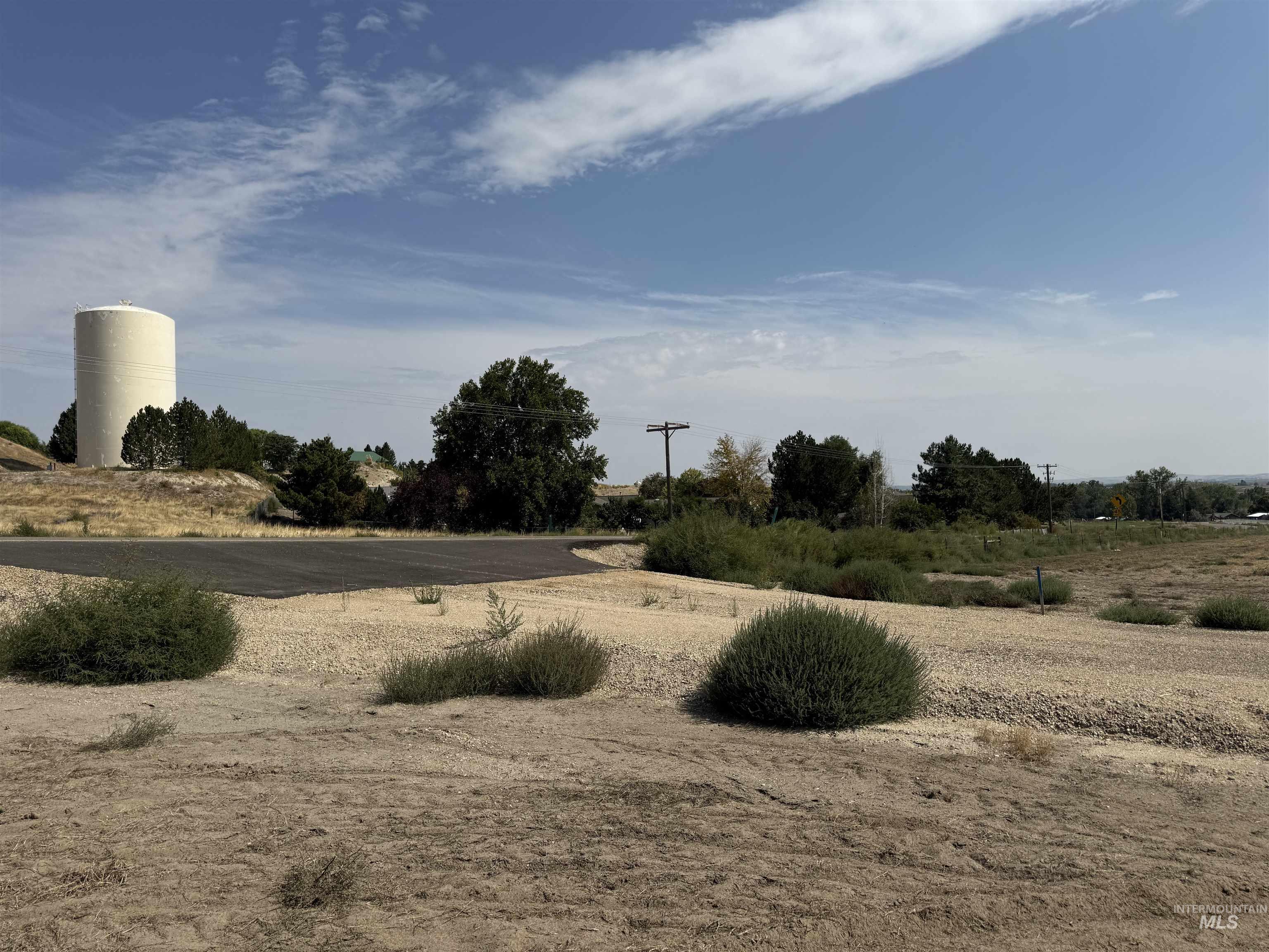 View of undeveloped land