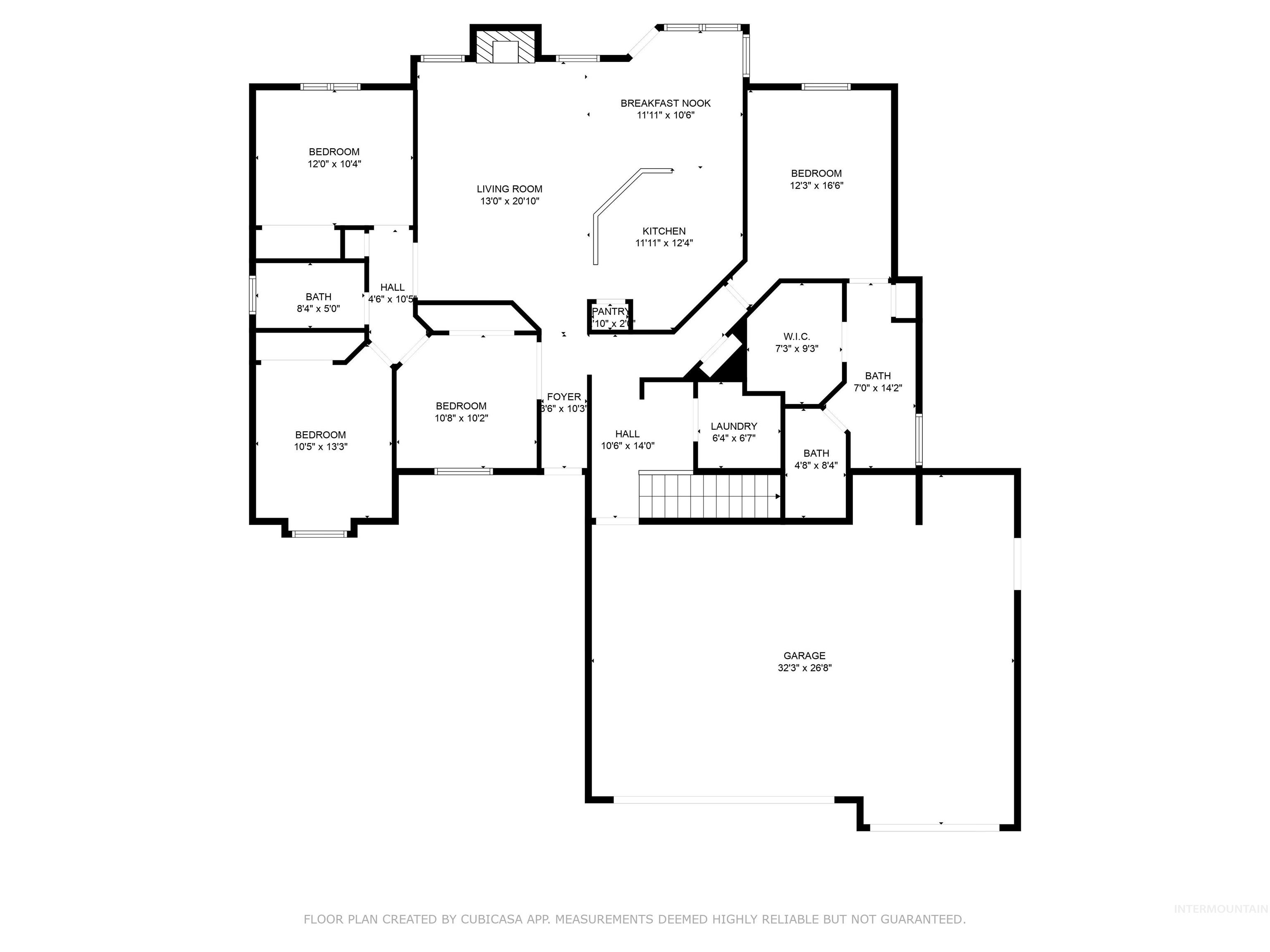 View of room layout