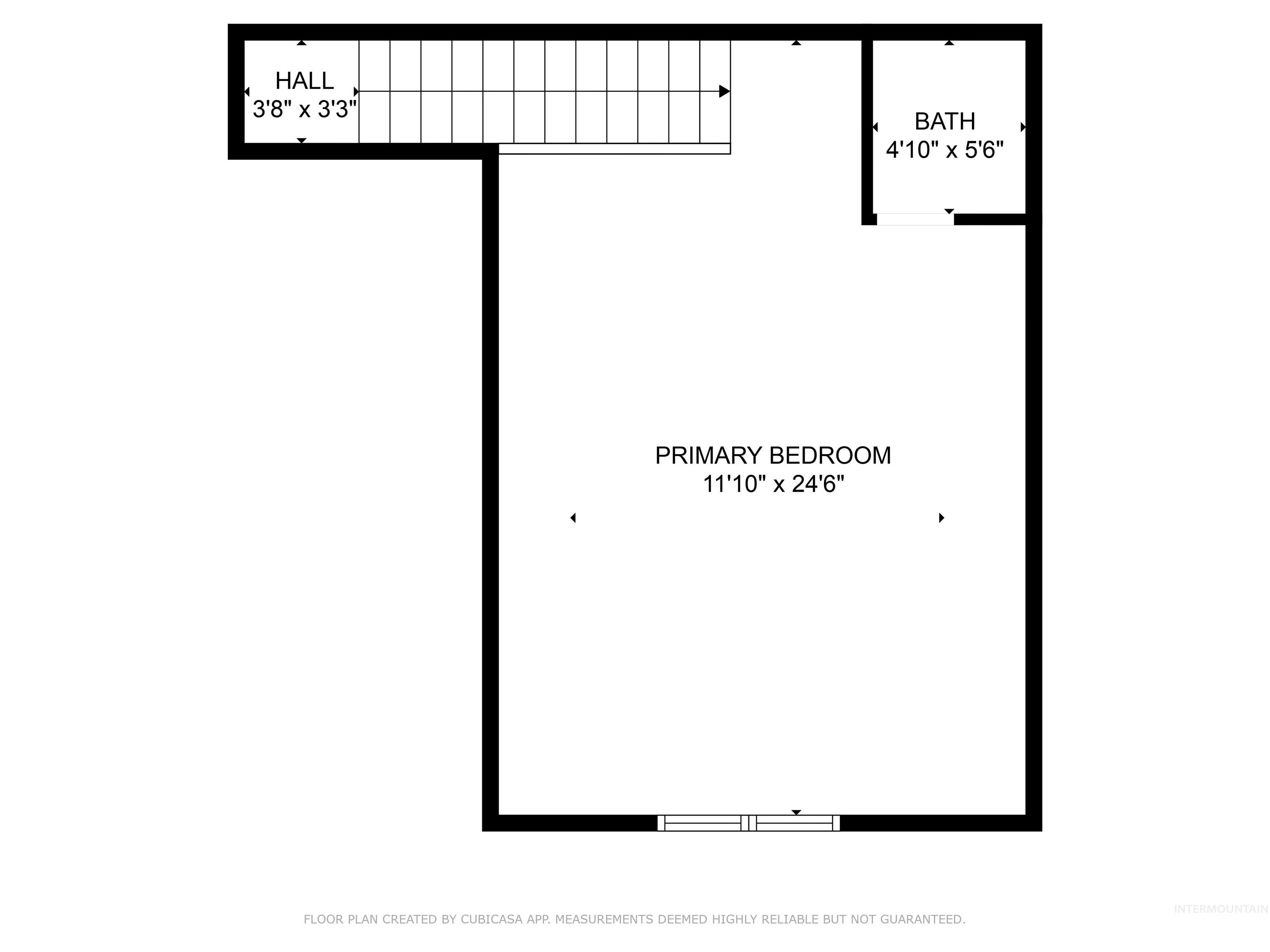 View of floor plan / room layout
