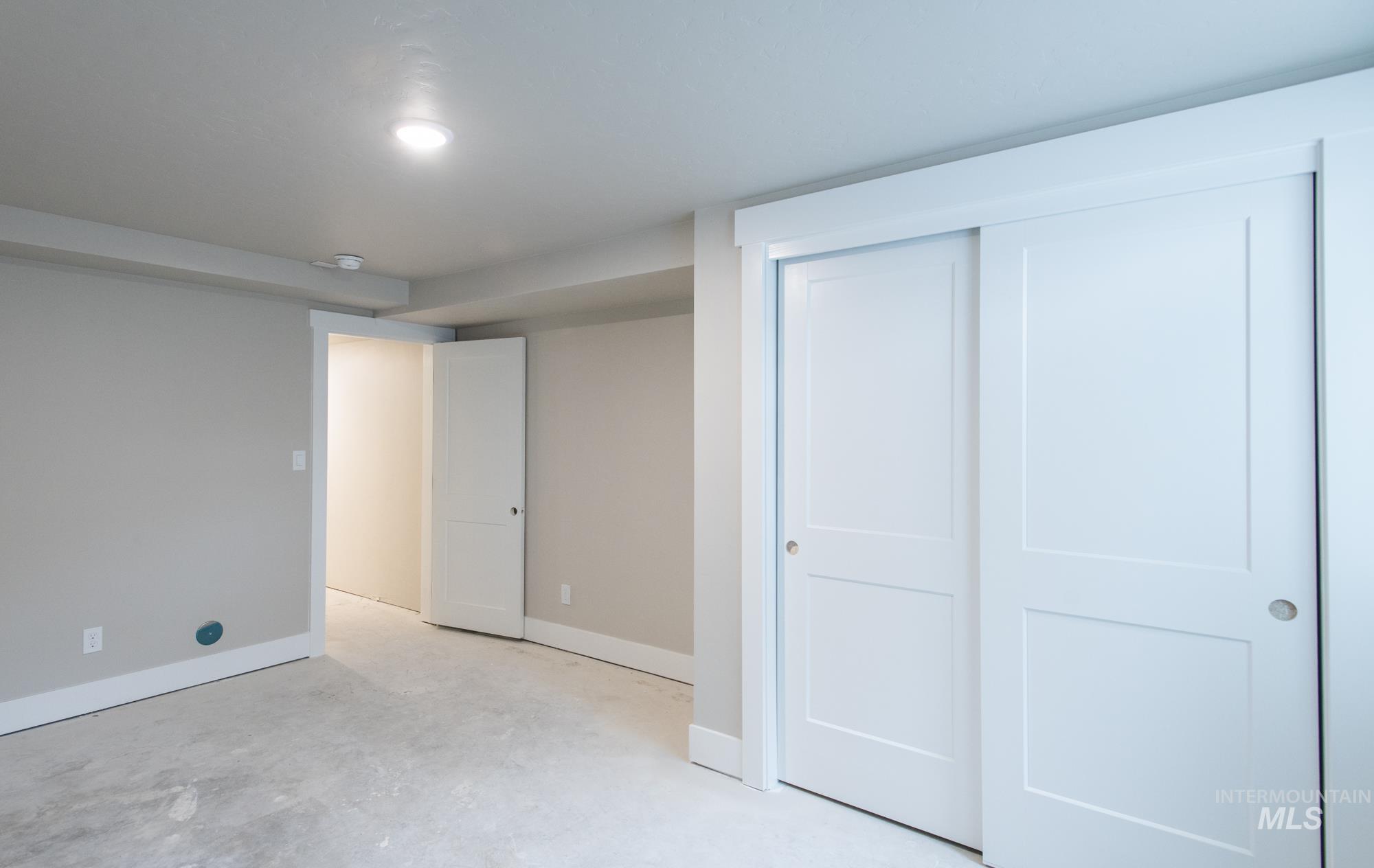 4th bedroom with large closet and 2 bathrooms on same level.