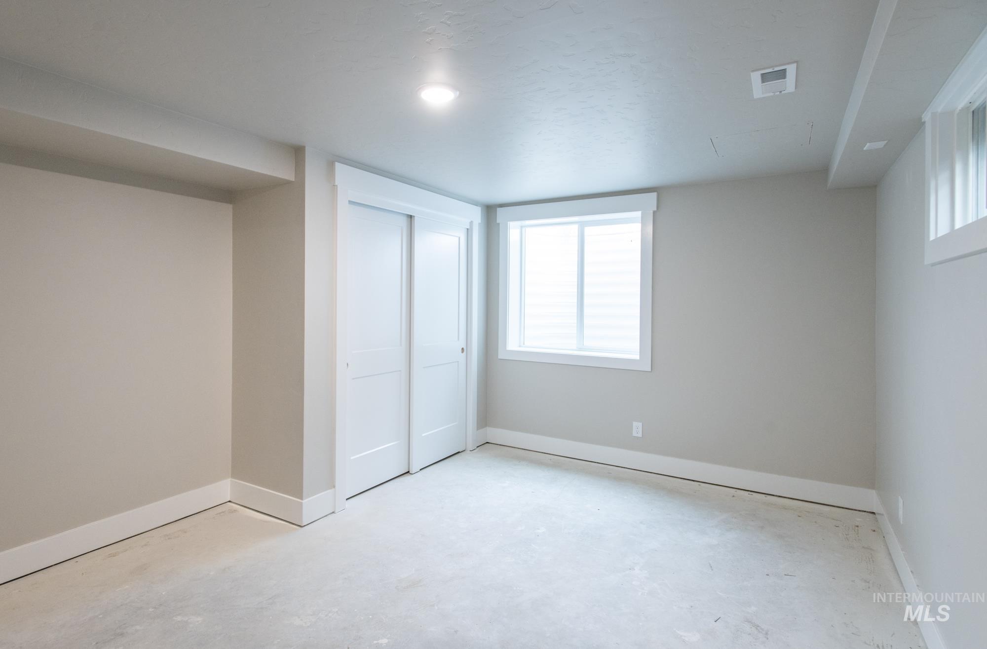 4th bedroom with large closet and 2 bathrooms on same level.
