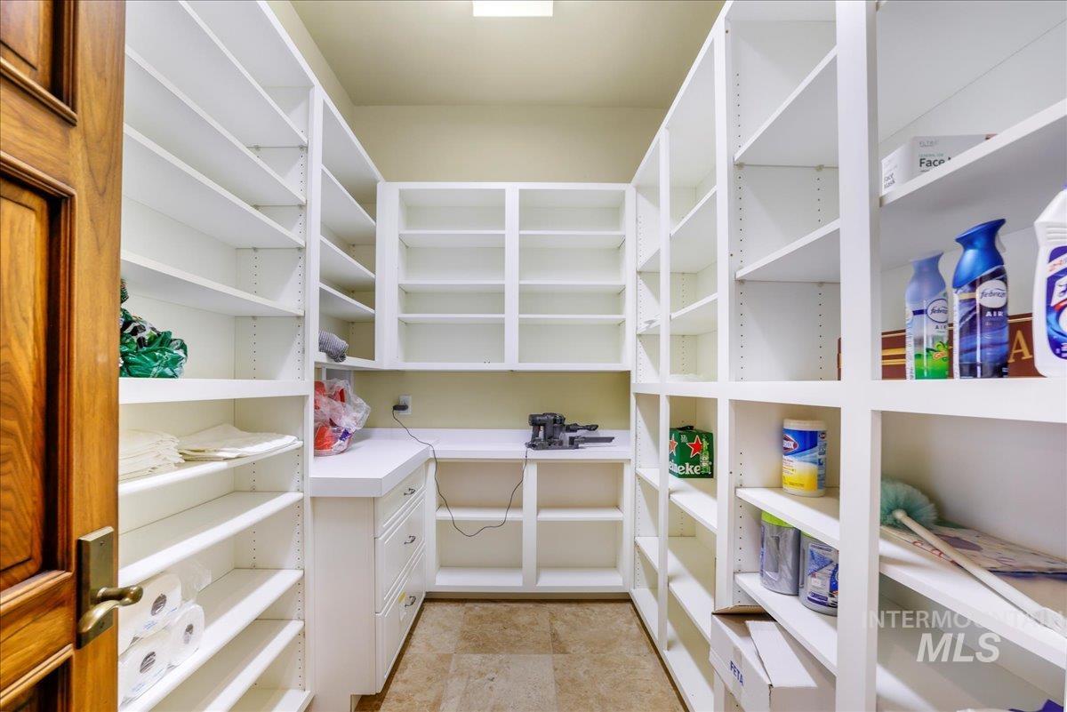 View of storage area