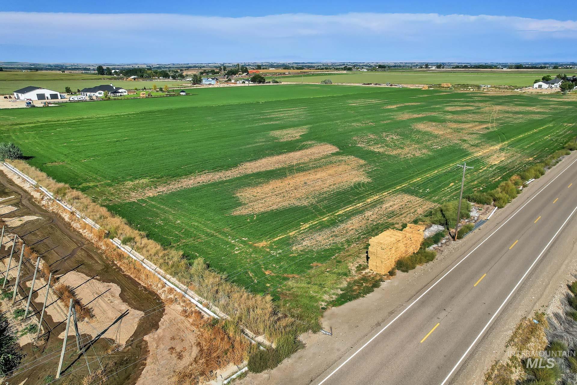 View of rural area with abundant farmland
