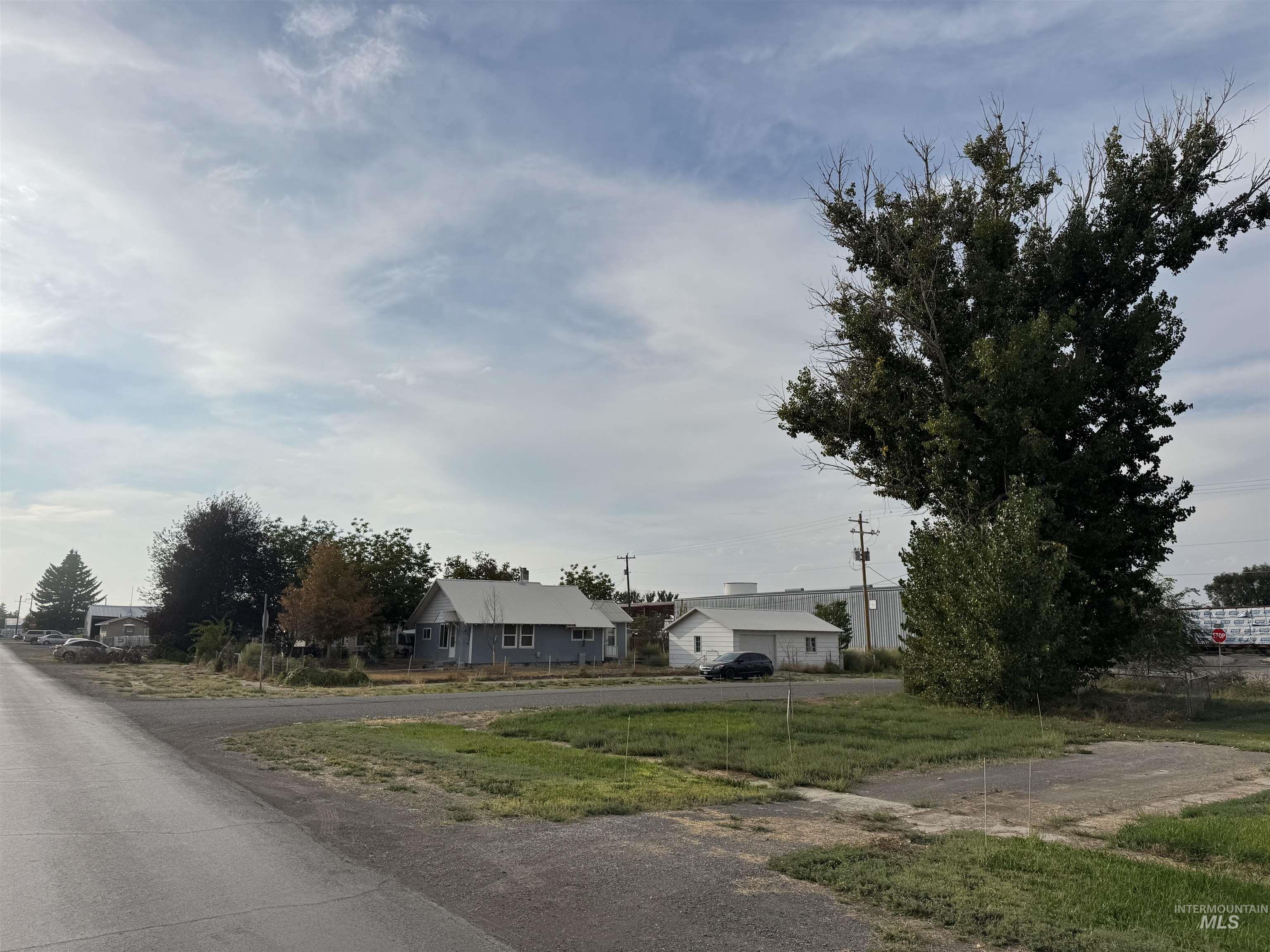 View of asphalt street