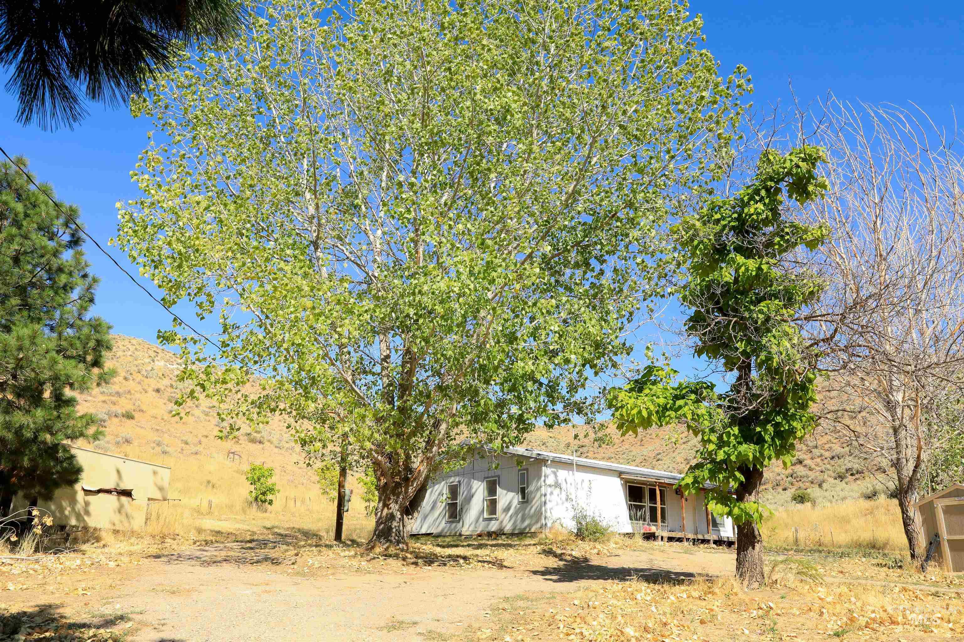 Rear view of property