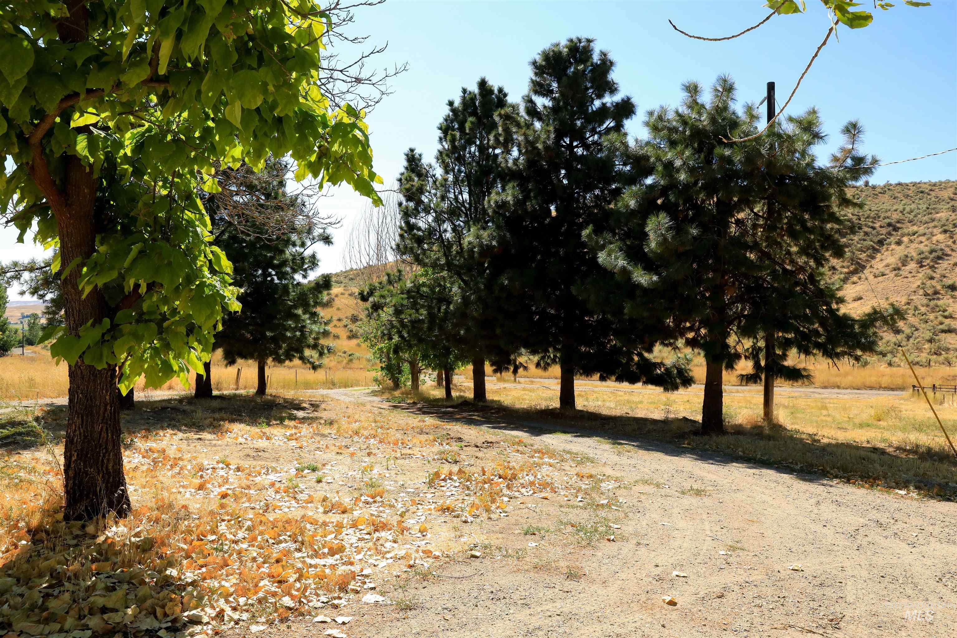View of nature featuring rural landscape and a mountain backdrop