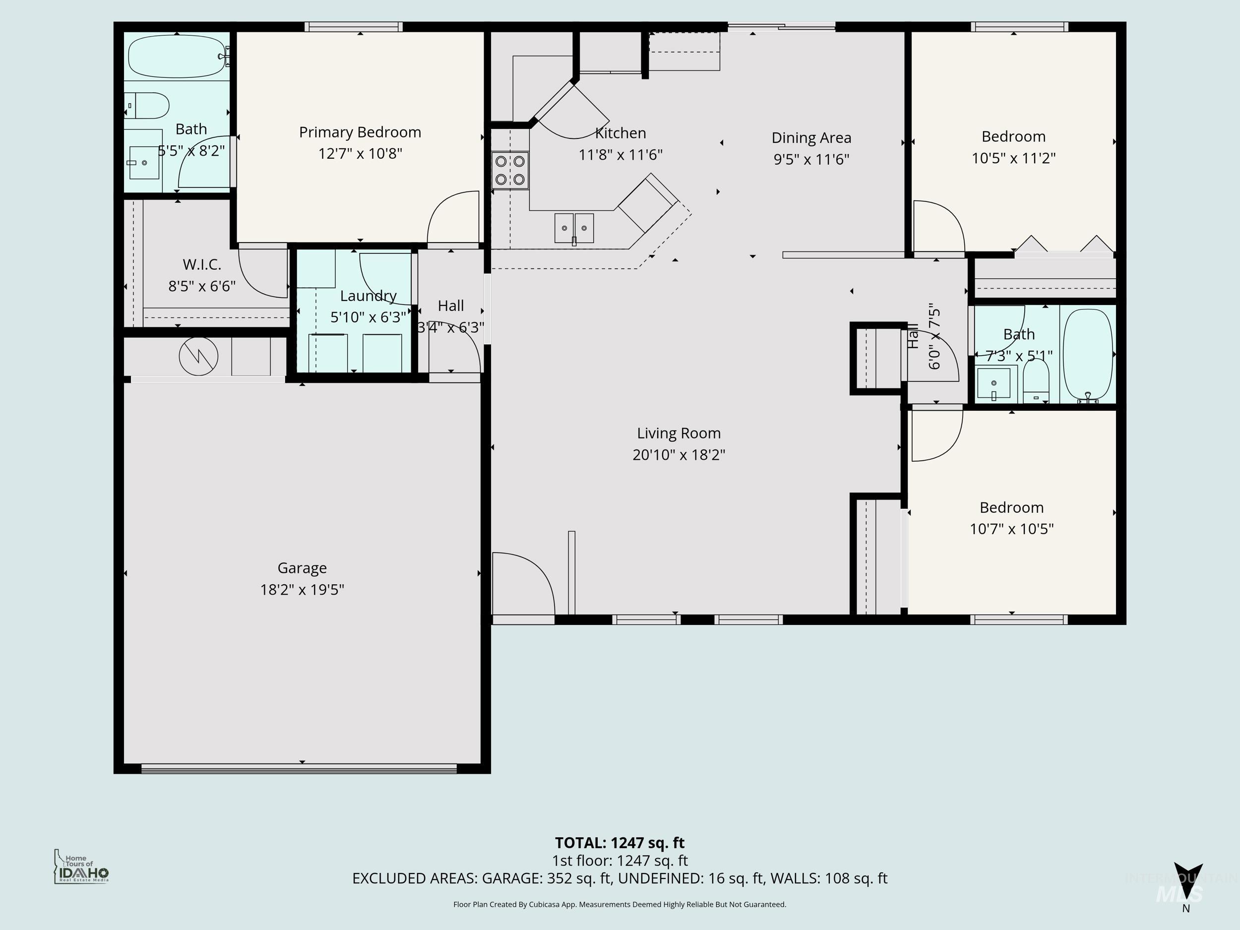 View of room layout