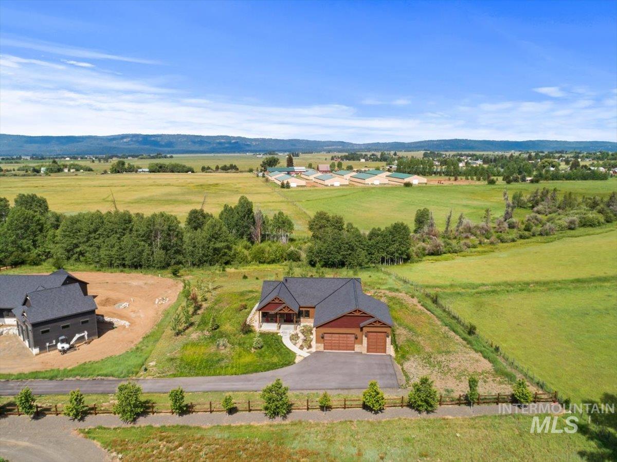 View of rural area featuring a mountain backdrop
