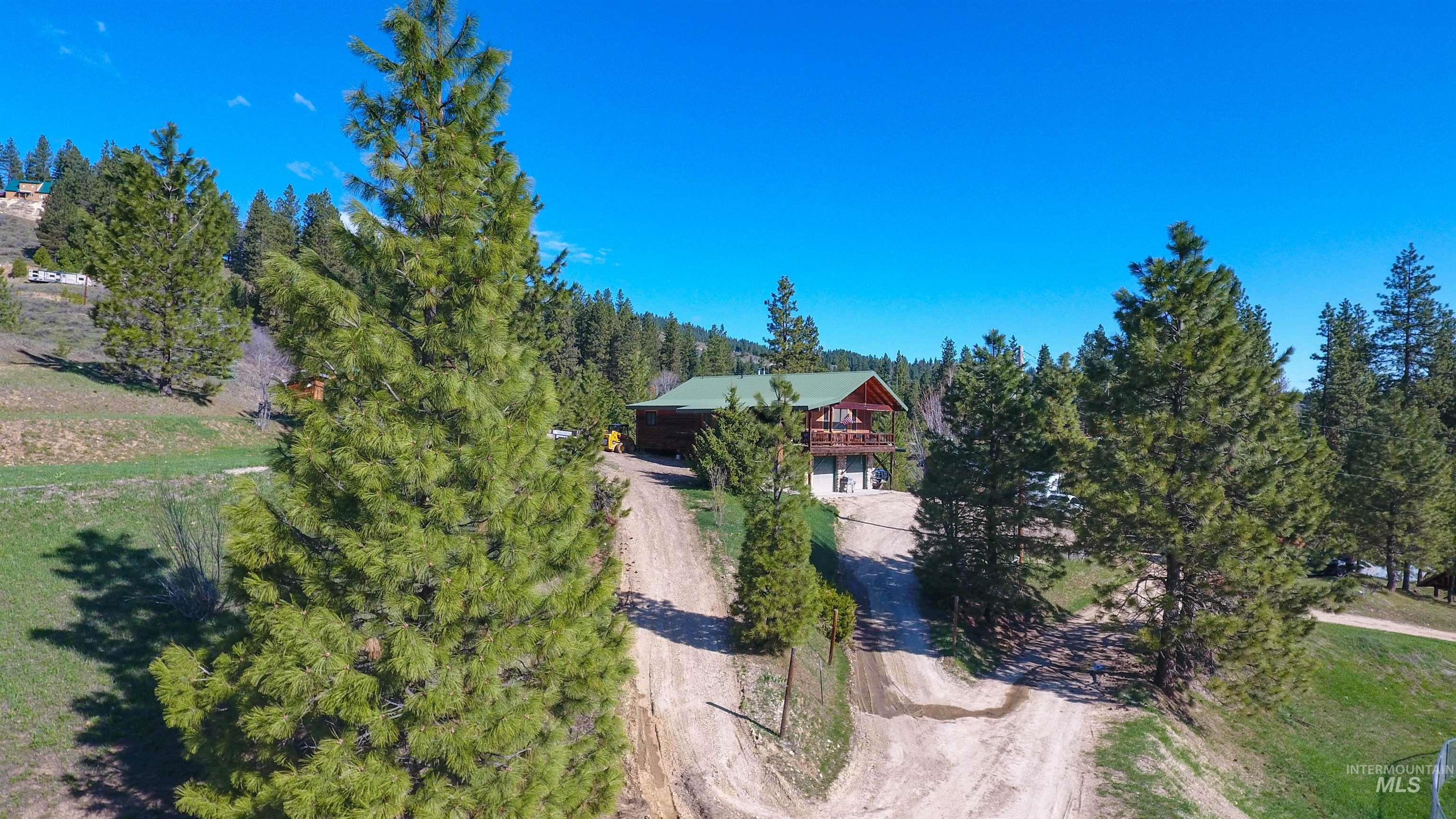 Aerial view of property and surrounding area