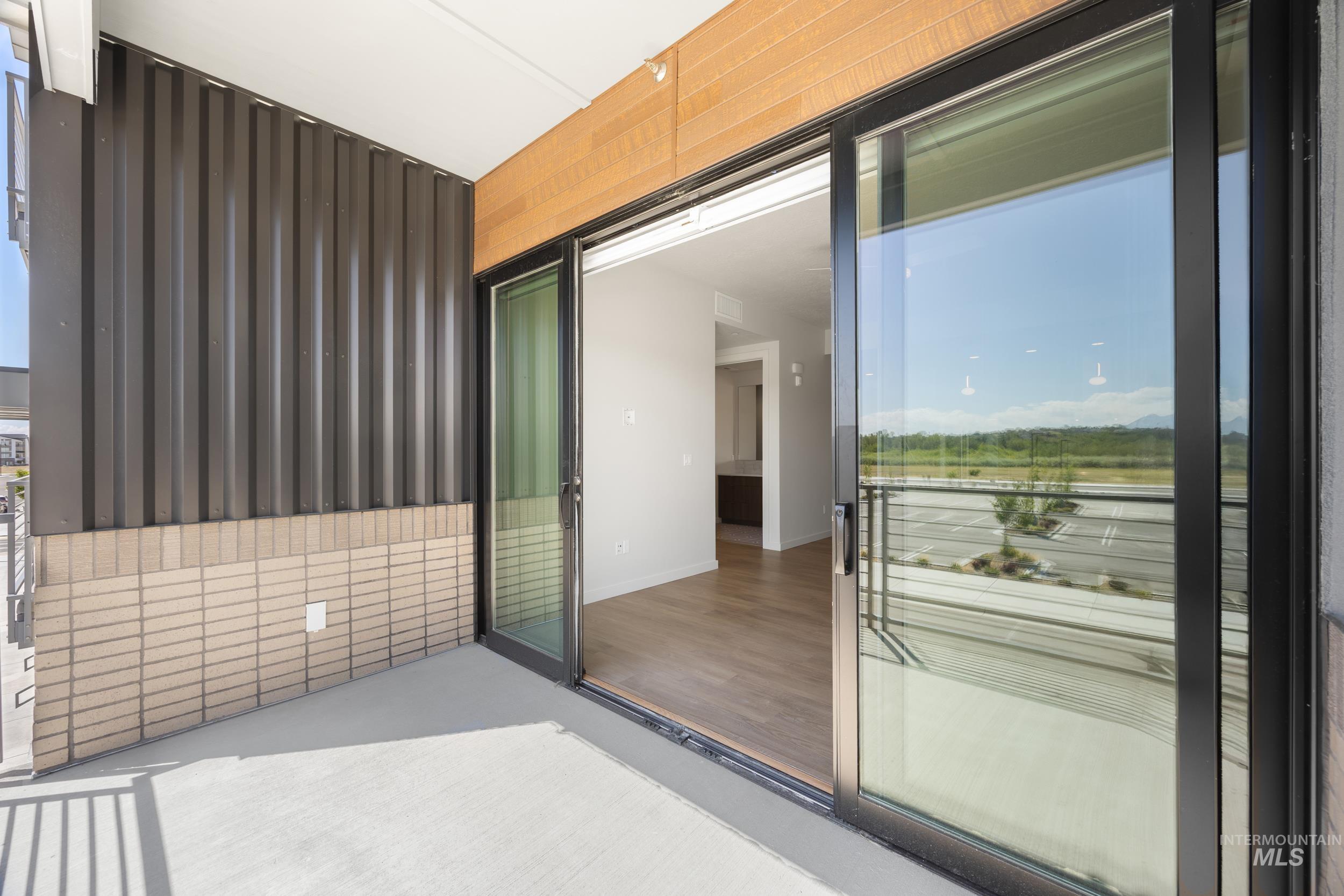 View of exterior entry