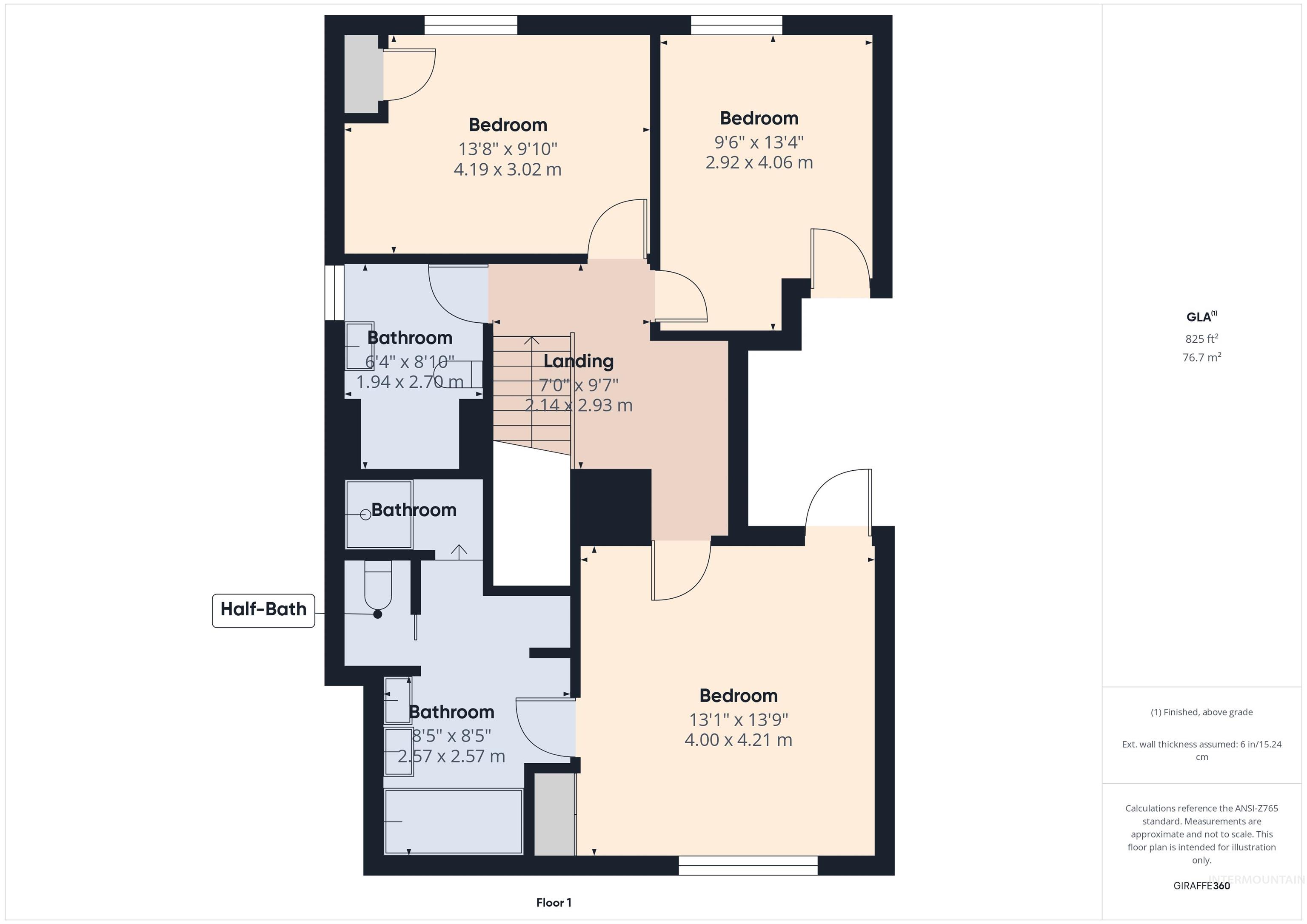 View of floor plan / room layout