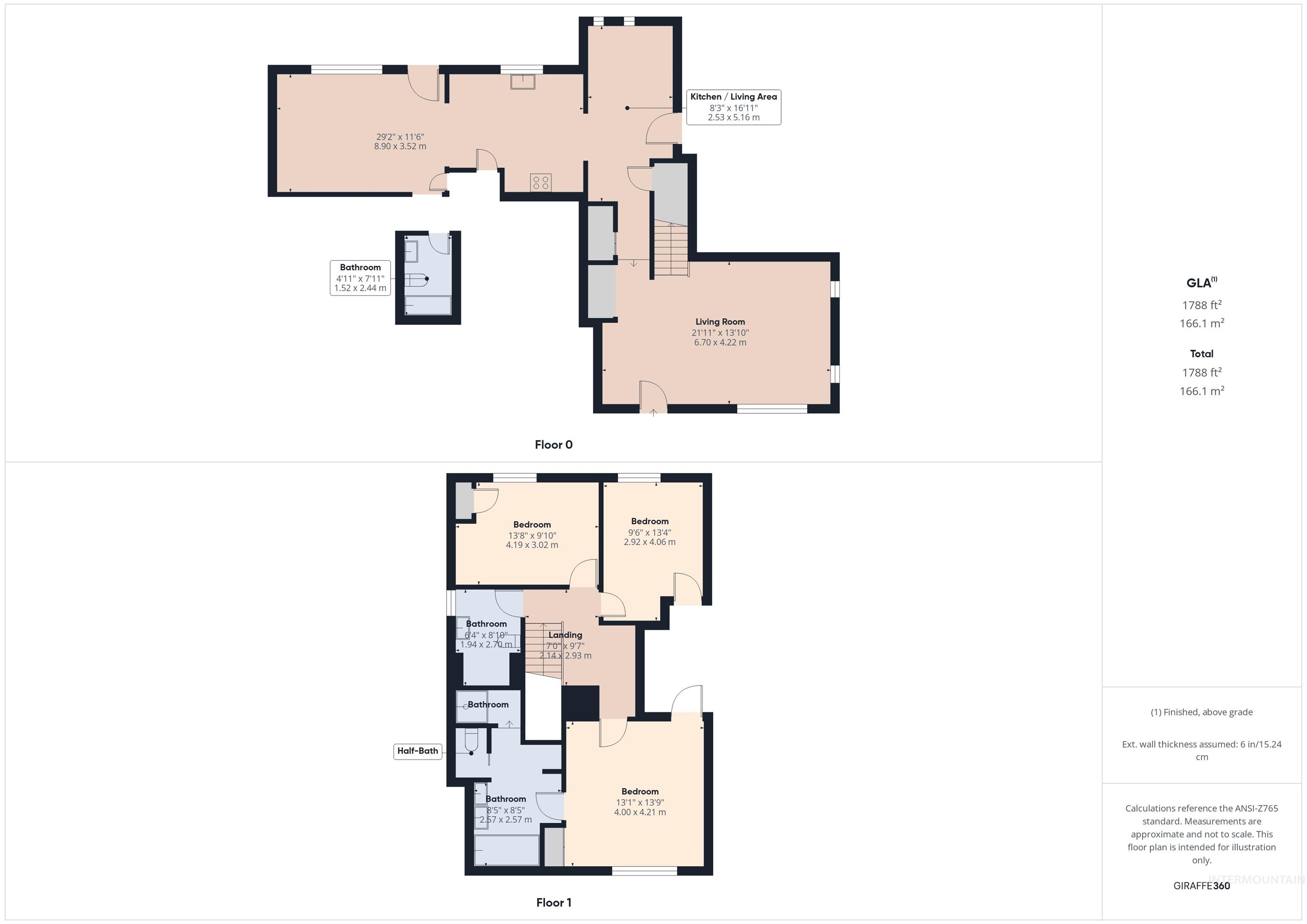View of floor plan / room layout