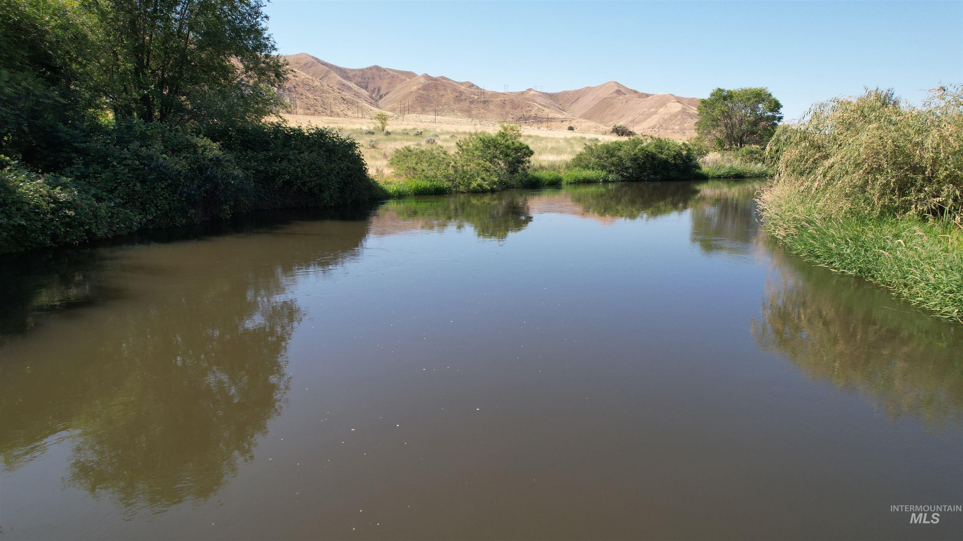 Water view with mountains