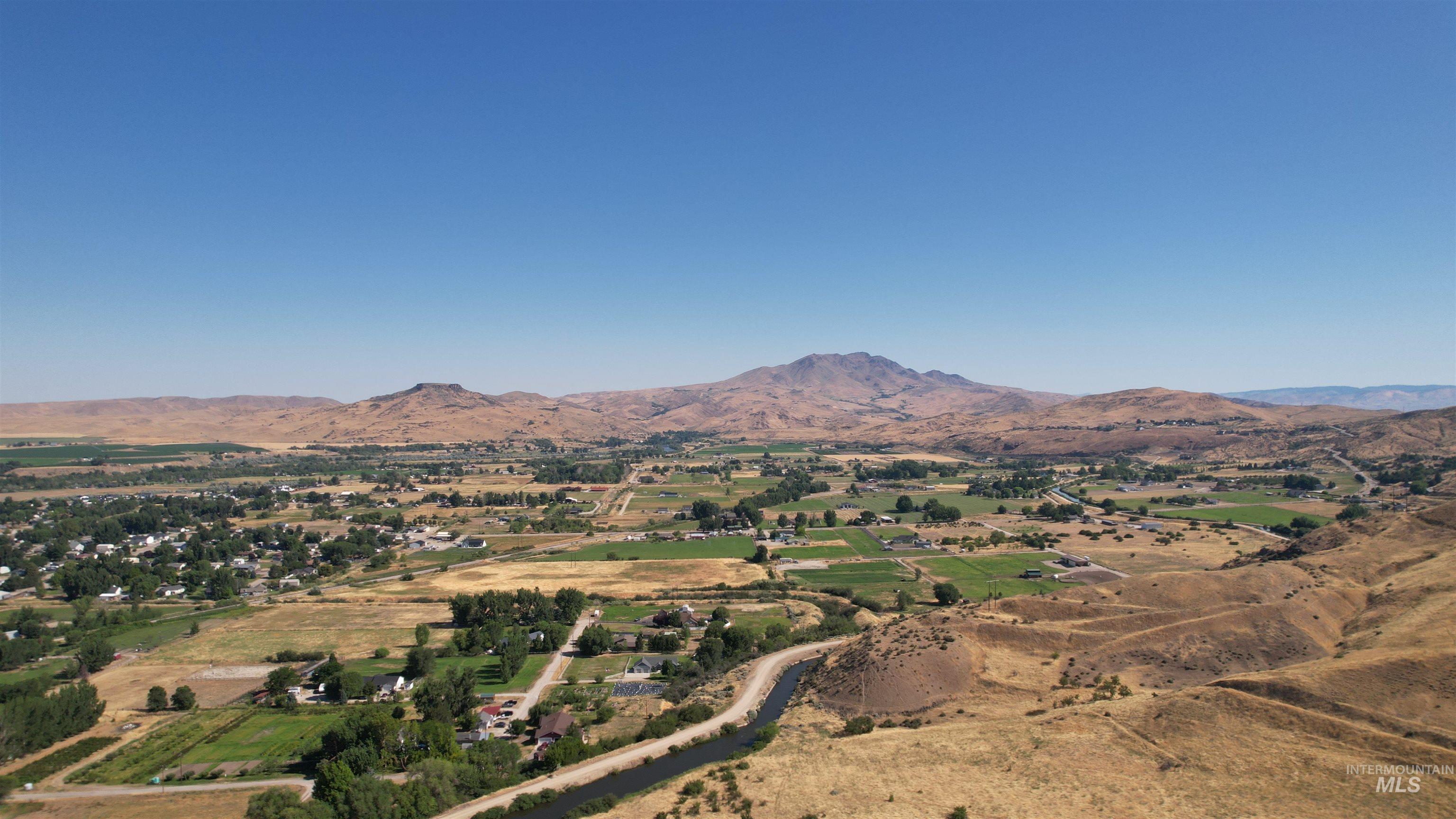 Mountain view featuring rural landscape