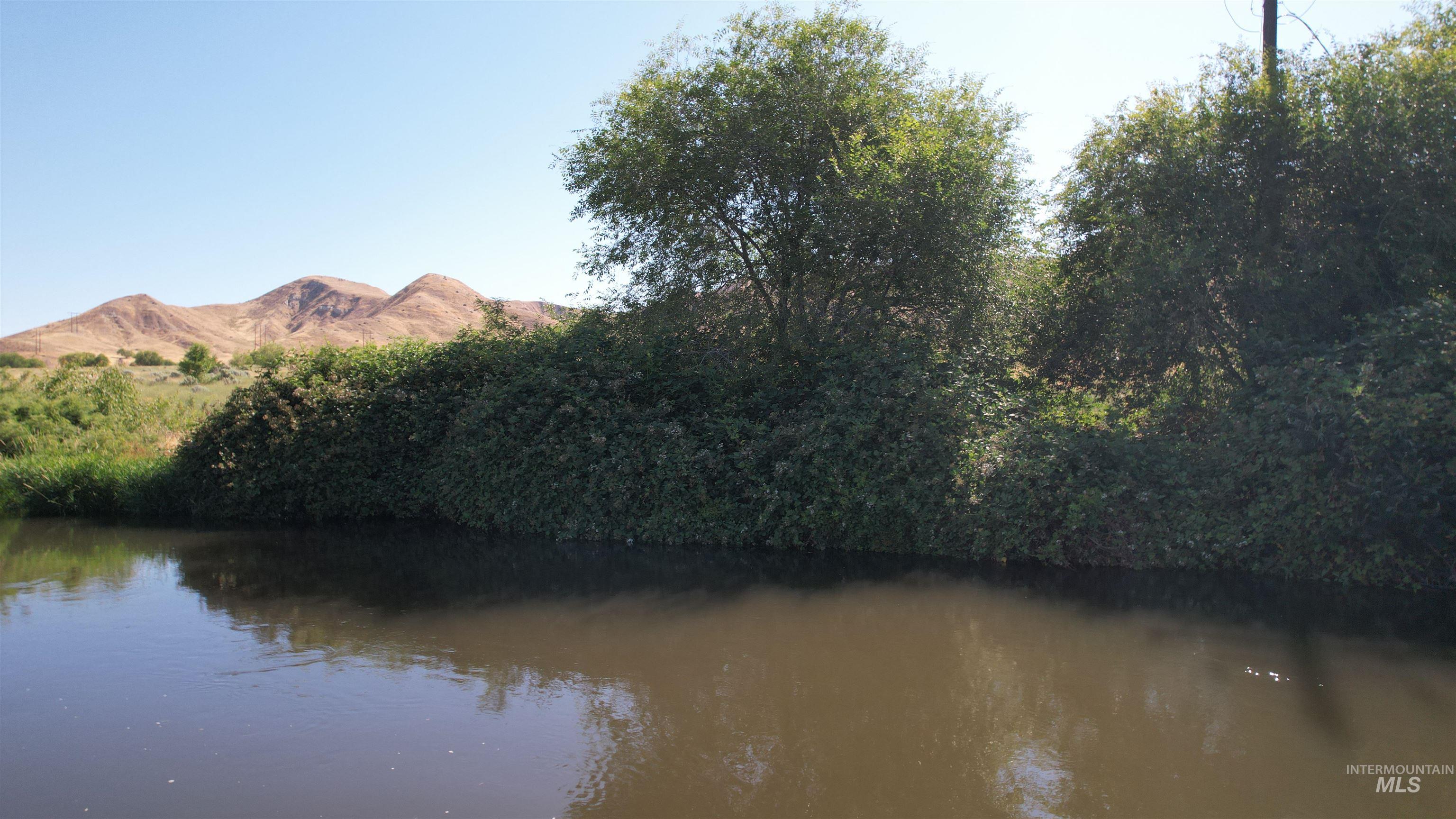 Water view featuring mountains