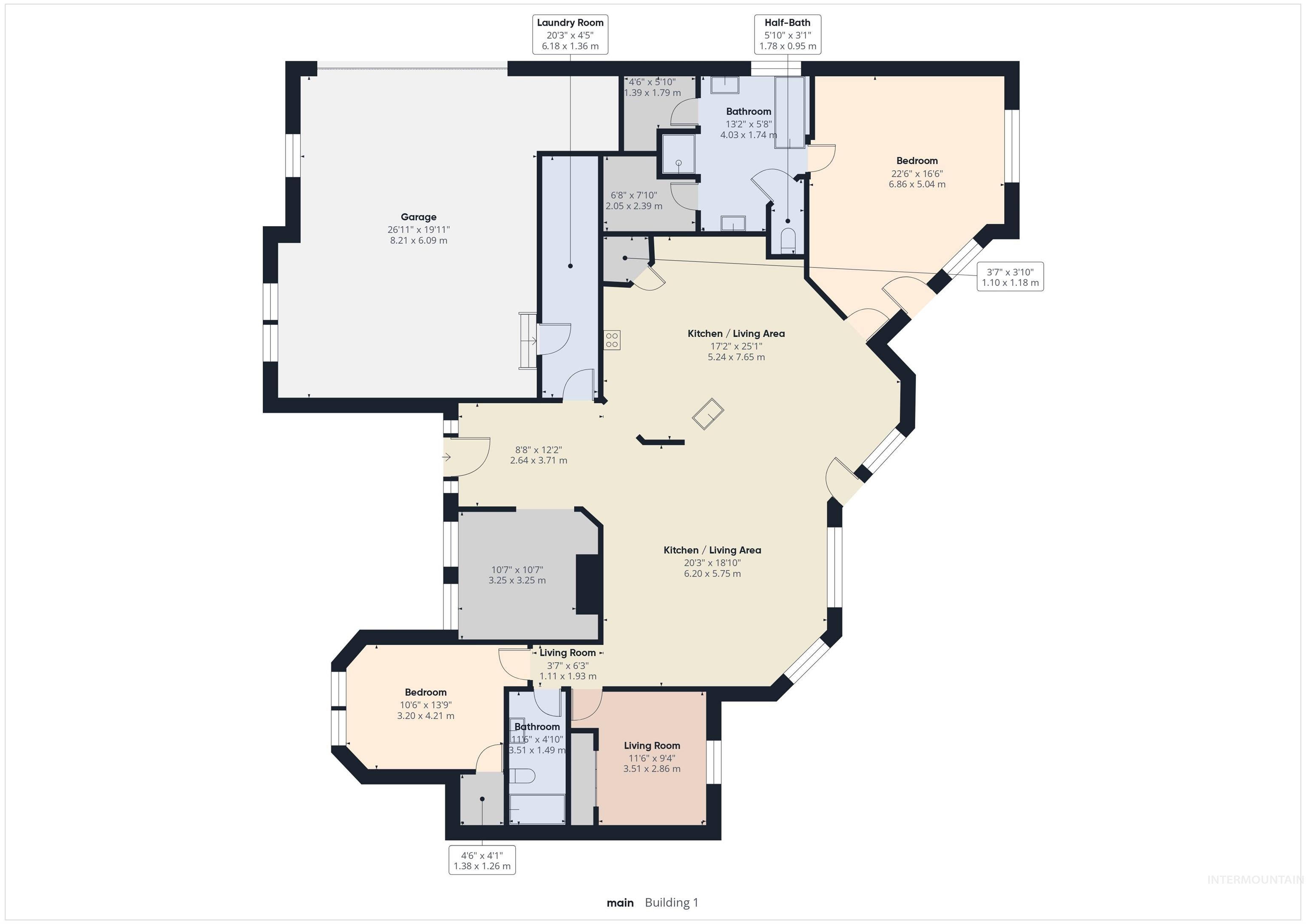 View of room layout