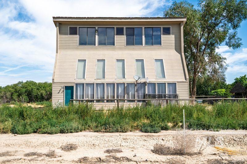 Rear view of property