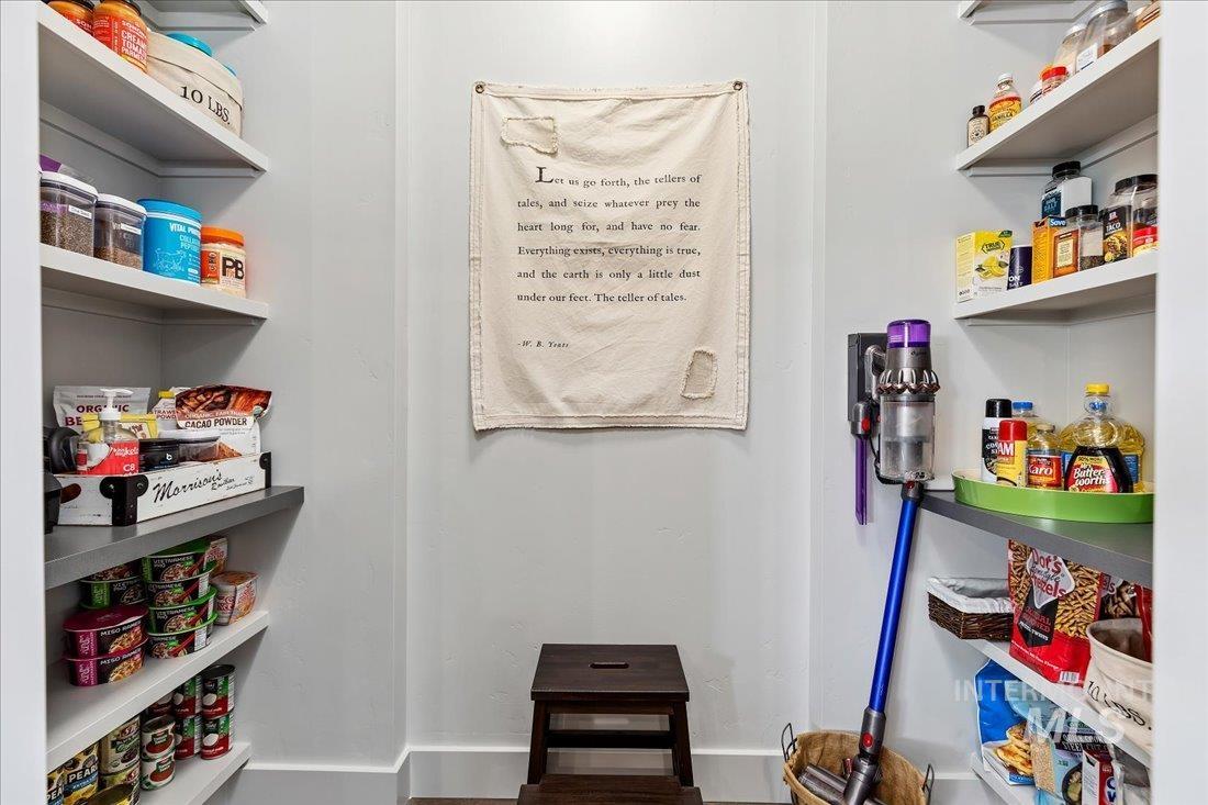 View of storage area