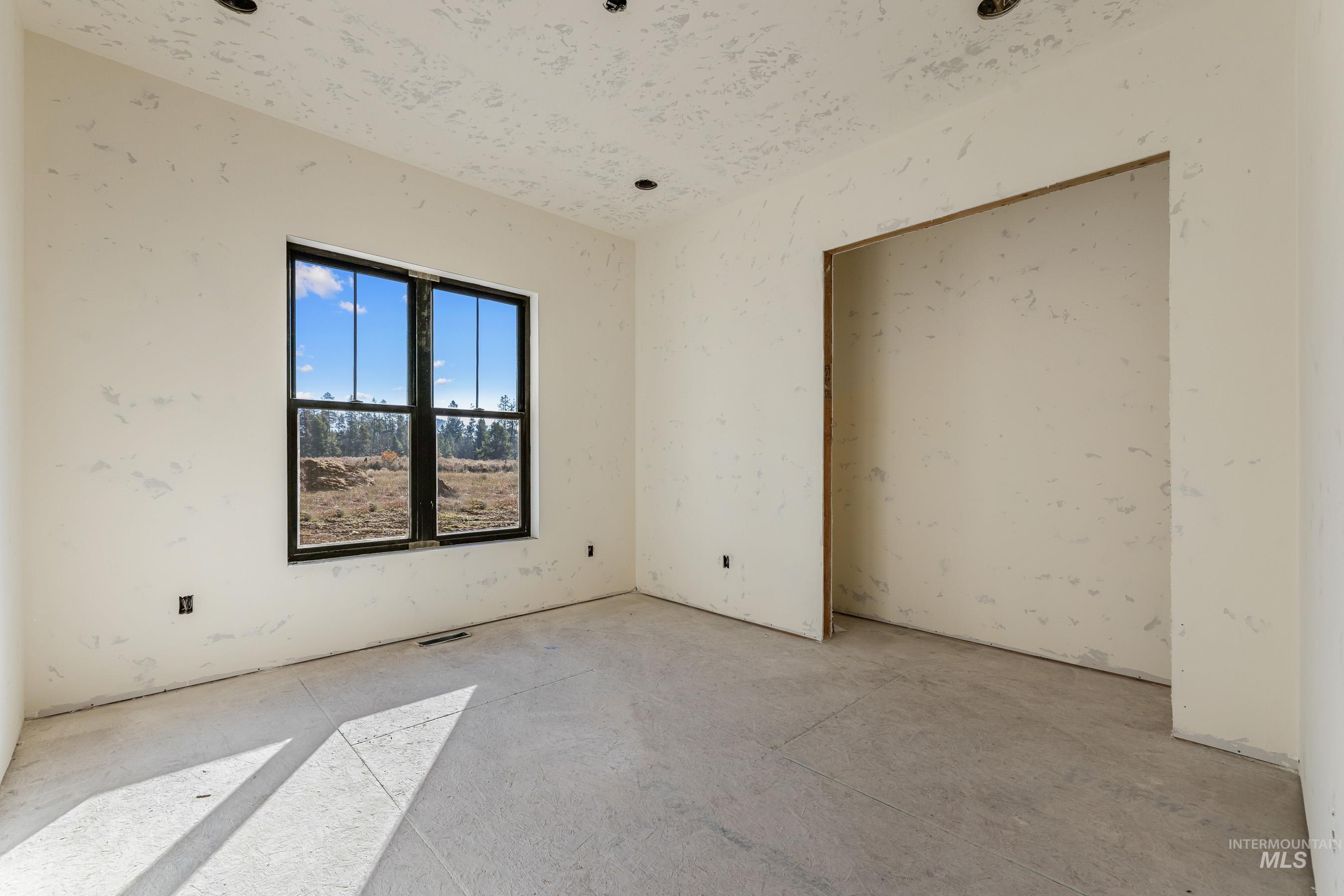 View of unfurnished bedroom